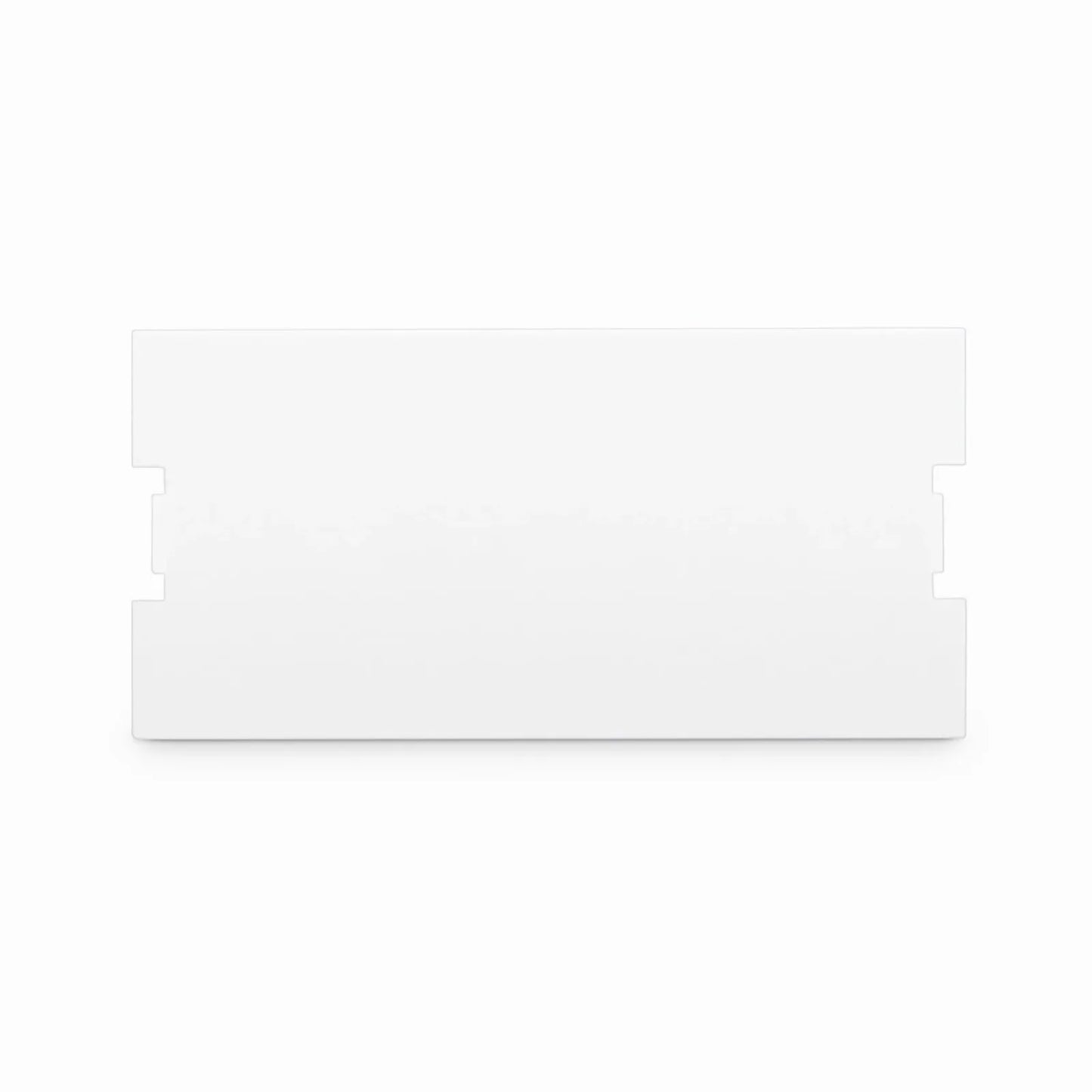 Blank MOS Module, 1 Units High, White