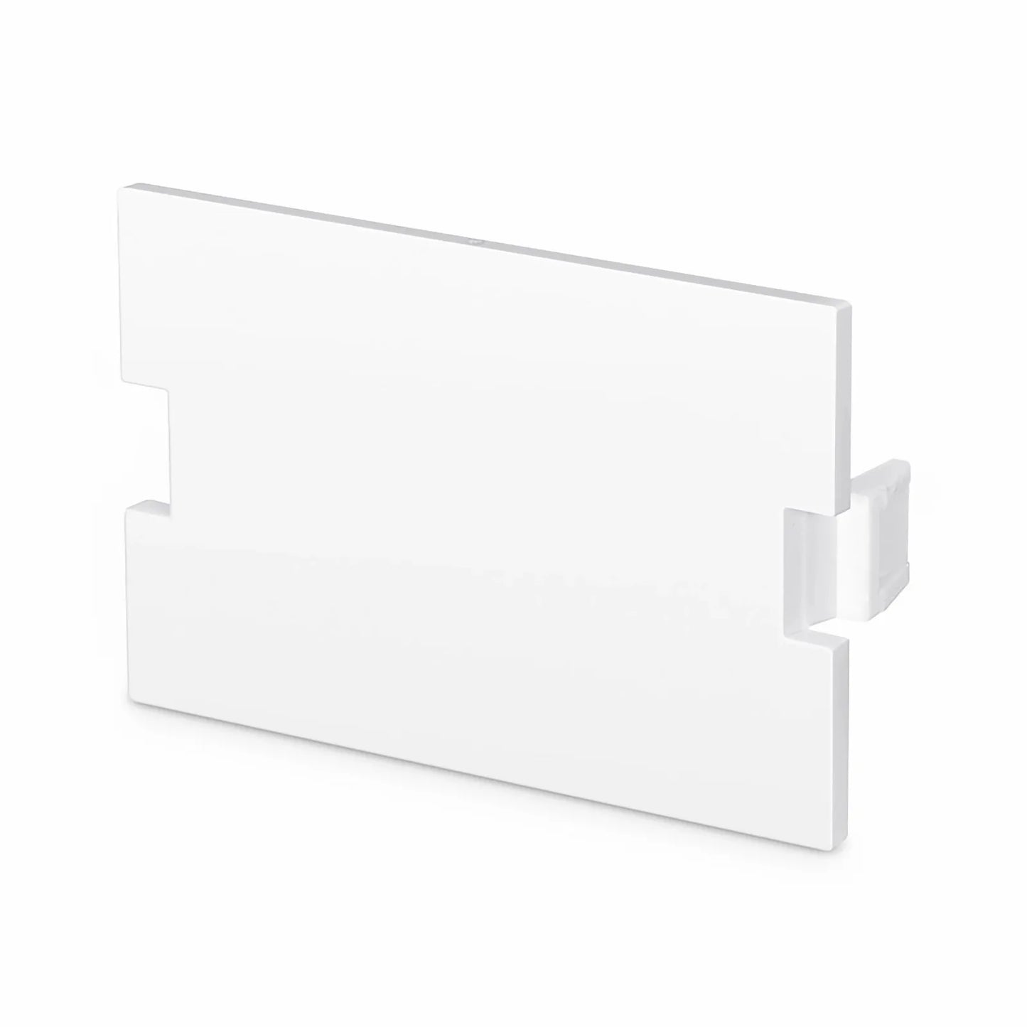 Blank MOS Module, 0.5 Units High, White