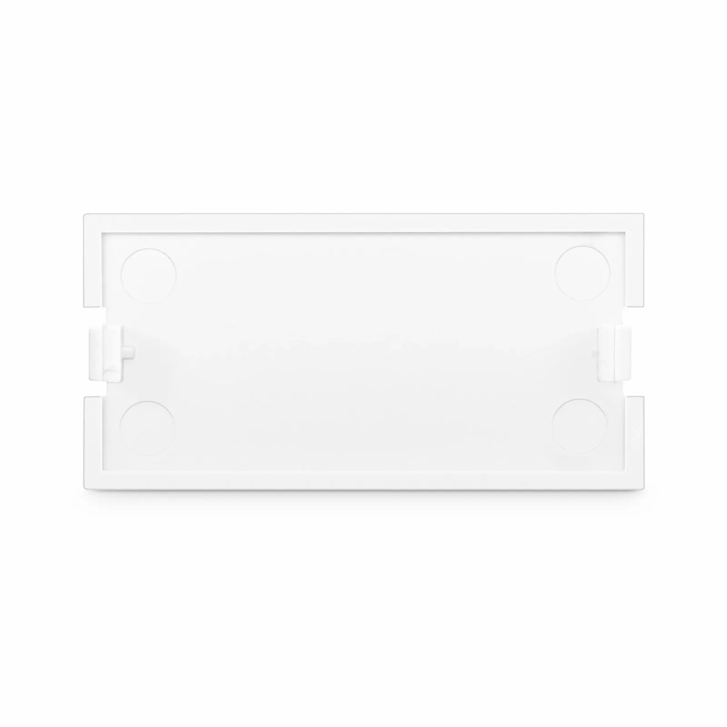 Blank MOS Module, 1 Units High, White