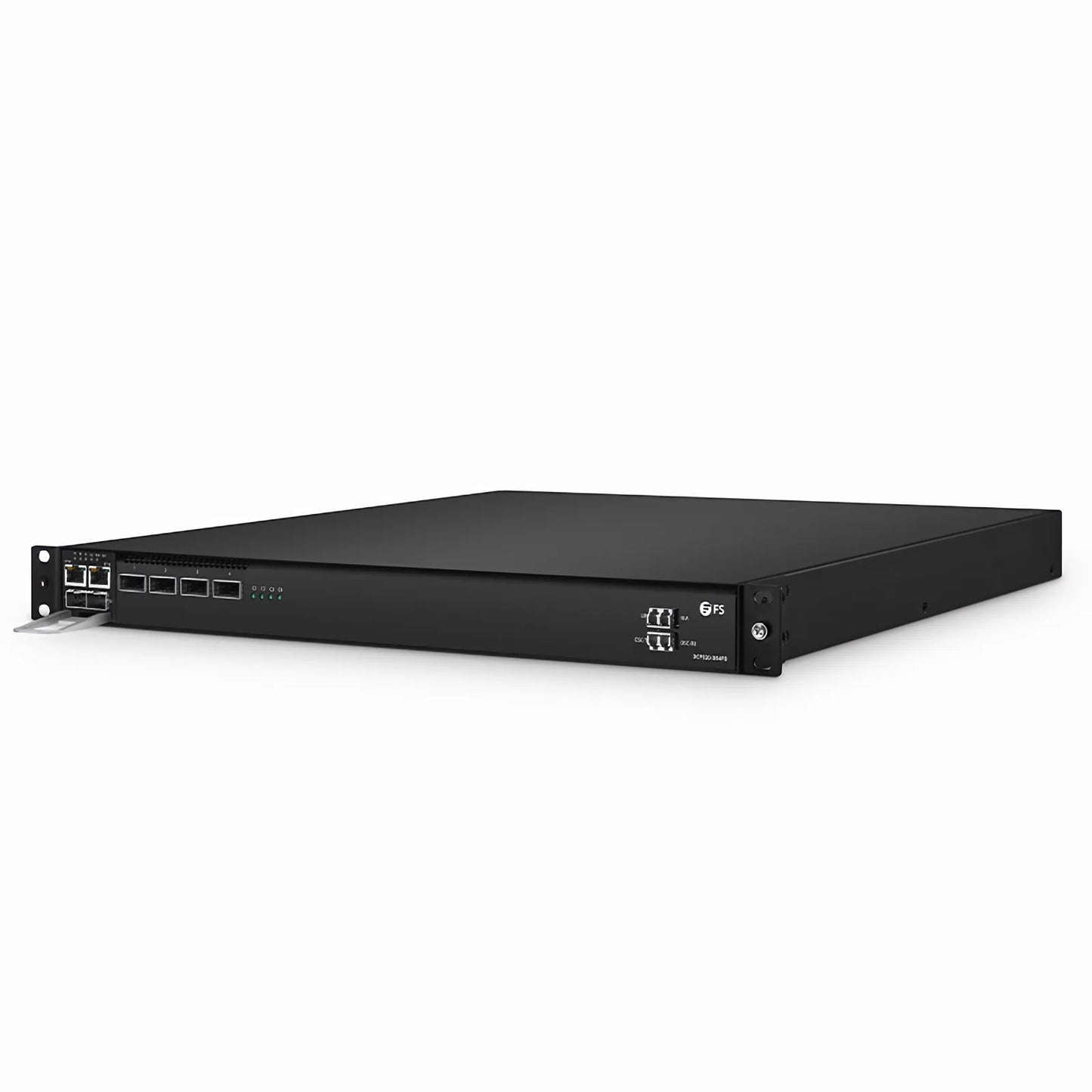DCP920-D04PB, 4 Channel 100G DWDM PAM4 Active Multiplexer, C23-C36, 4 x 100G QSFP28, Single Fiber, Side-B, Built-in 100G PAM4 Module, 1U Rack Mount, 0-80km, Support AmpCon-T/Web Network Management