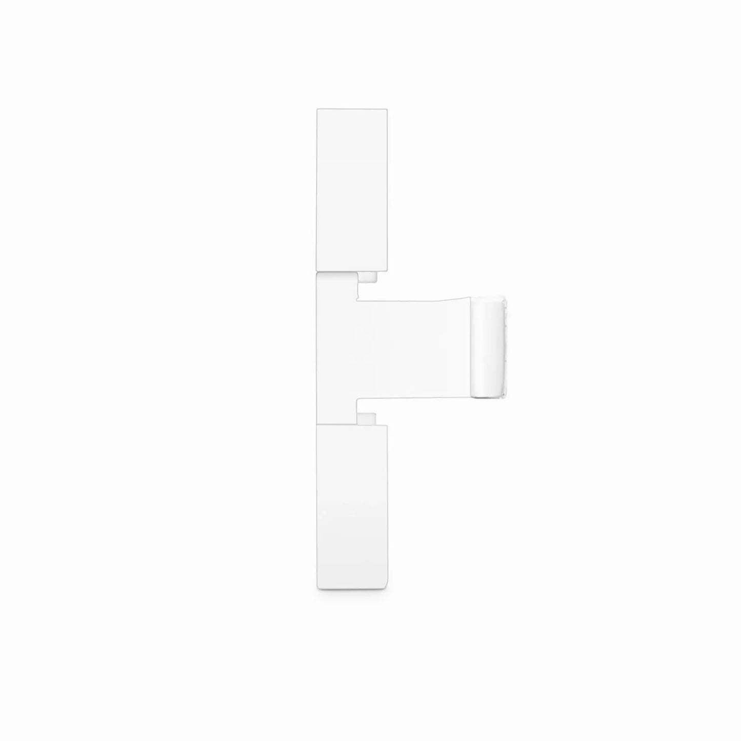 Blank MOS Module, 1 Units High, White