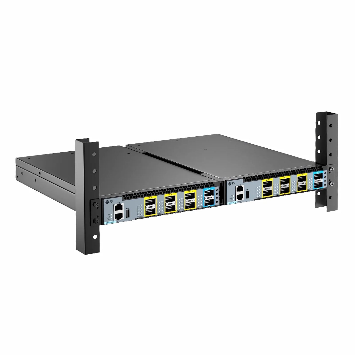 S8550-6Q2C, 8-Port Ethernet L3 Half-Width Switch, 6 x 40Gb QSFP+, with 2 x 100G QSFP28, Support MPLS&MLAG