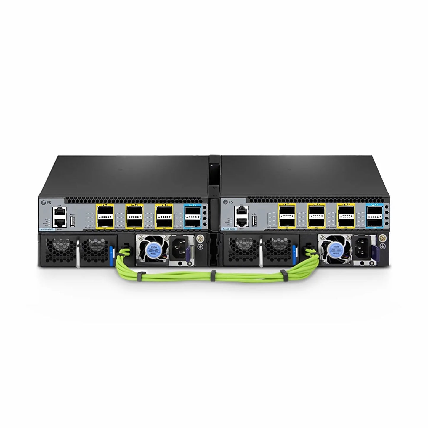 S8550-6Q2C, 8-Port Ethernet L3 Half-Width Switch, 6 x 40Gb QSFP+, with 2 x 100G QSFP28, Support MPLS&MLAG