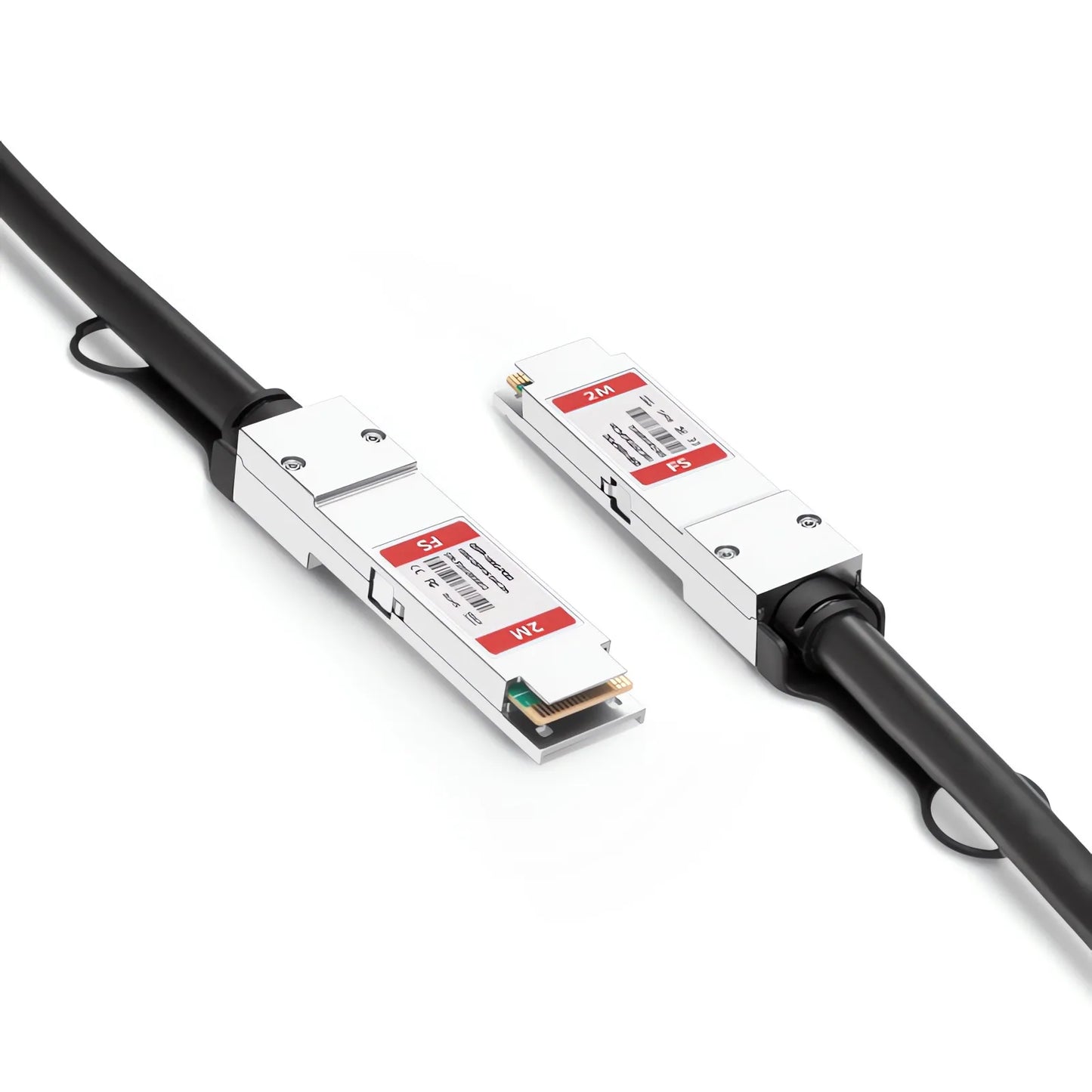 2m (7ft) Cisco QSFP-100G-CU2M Compatible 100G QSFP28 4 x 25G NRZ Passive Direct Attach Copper Twinax Cable