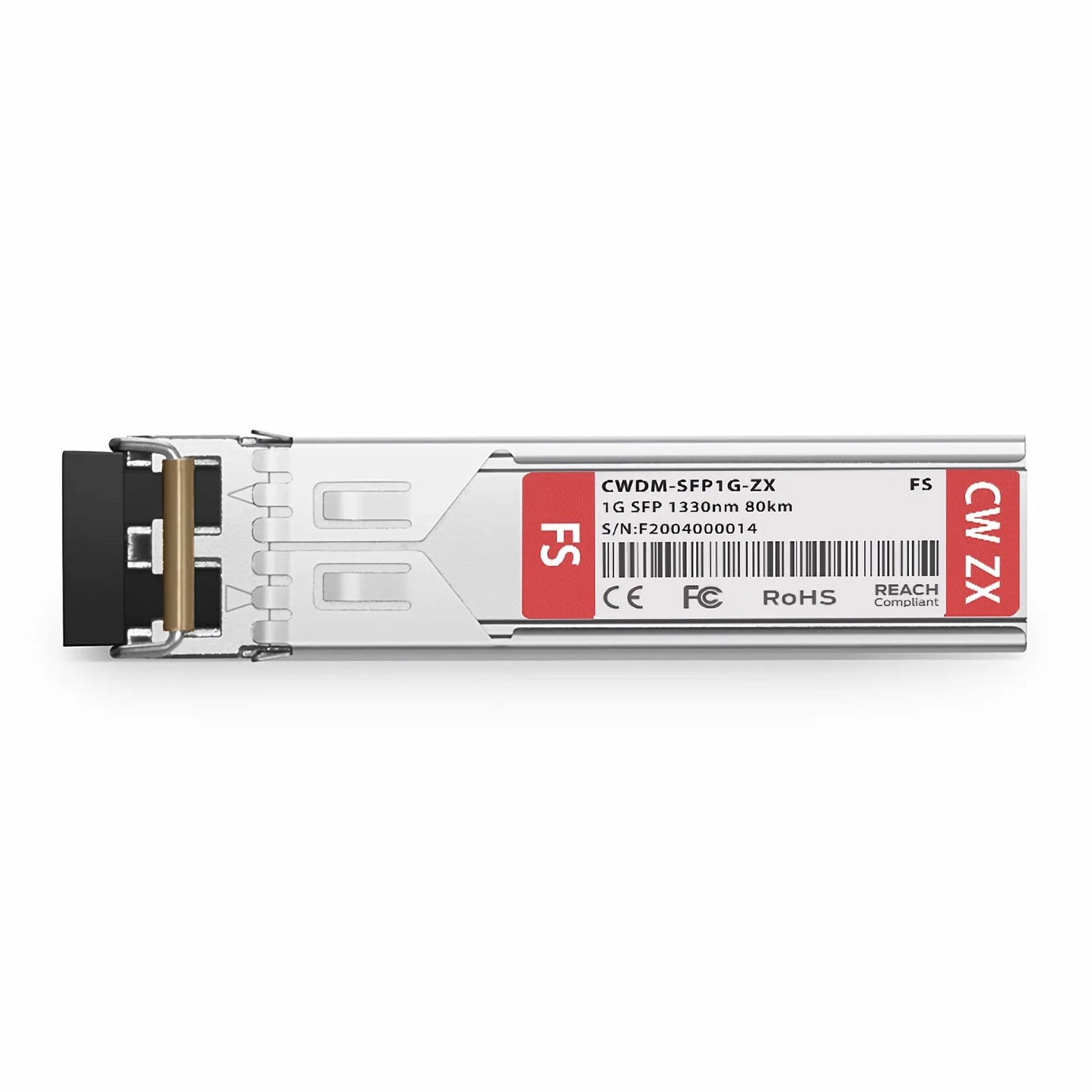 SFP 1000BASE-CWDM 1330nm 80km DOM Duplex LC/UPC SMF Optical Transceiver Module for Transmission for FS Switches