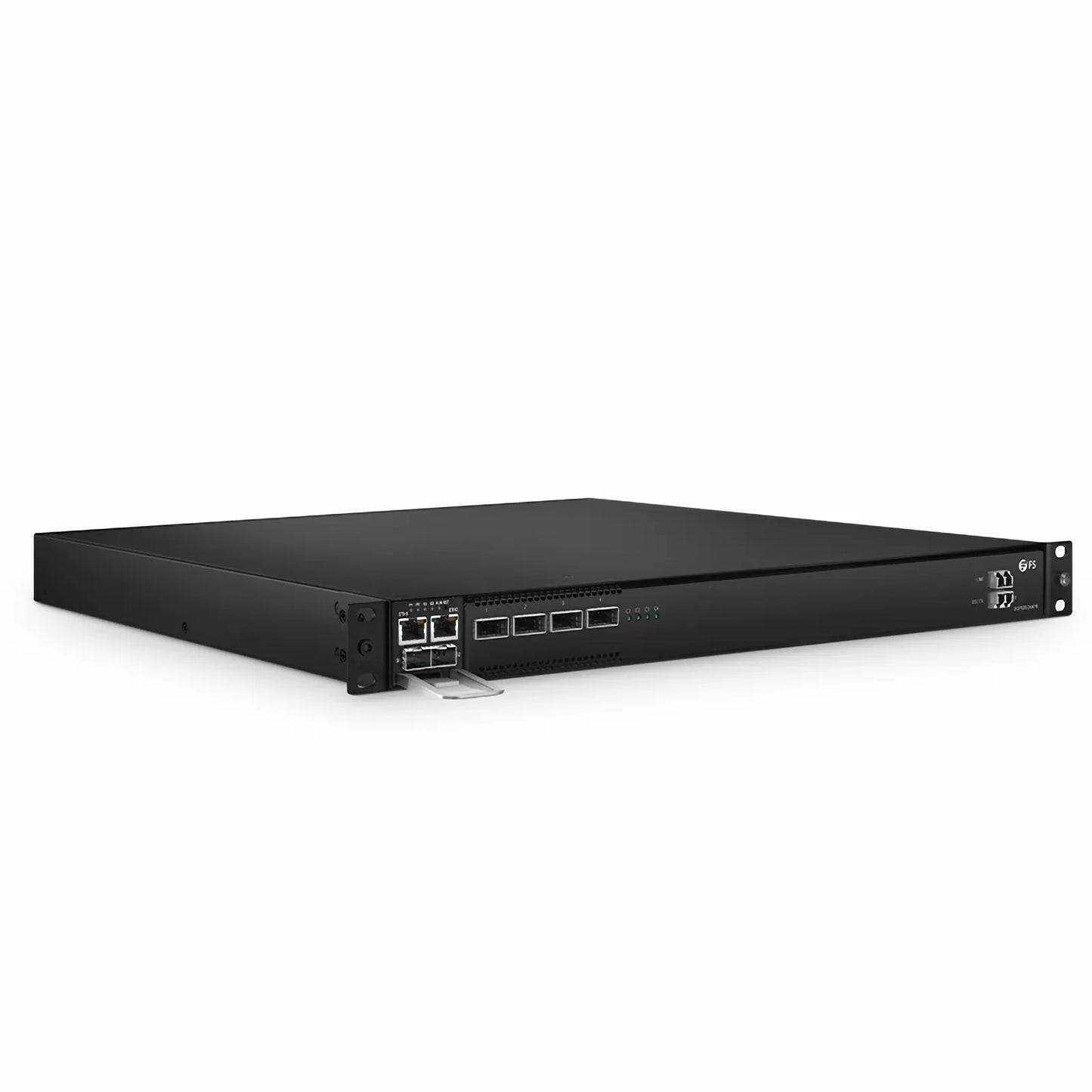 DCP920-D04PB, 4 Channel 100G DWDM PAM4 Active Multiplexer, C23-C36, 4 x 100G QSFP28, Single Fiber, Side-B, Built-in 100G PAM4 Module, 1U Rack Mount, 0-80km, Support AmpCon-T/Web Network Management