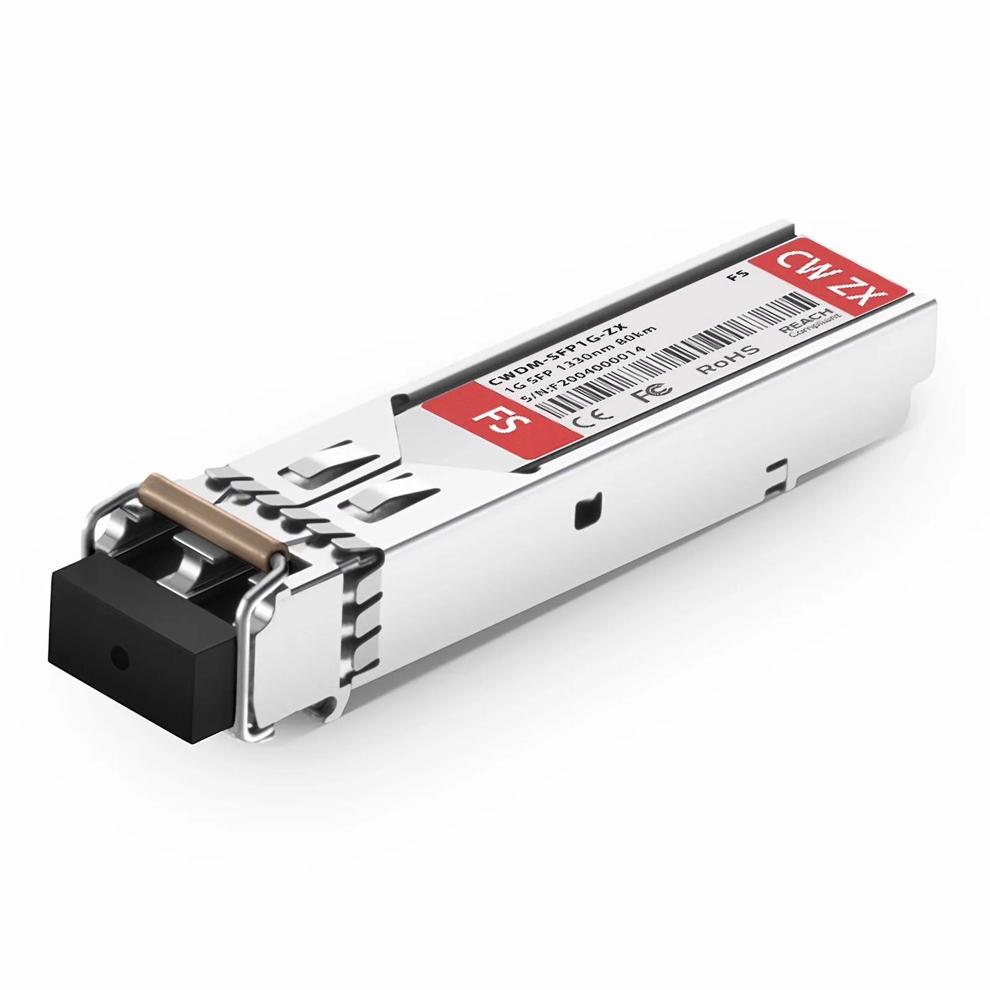 SFP 1000BASE-CWDM 1330nm 80km DOM Duplex LC/UPC SMF Optical Transceiver Module for Transmission for FS Switches