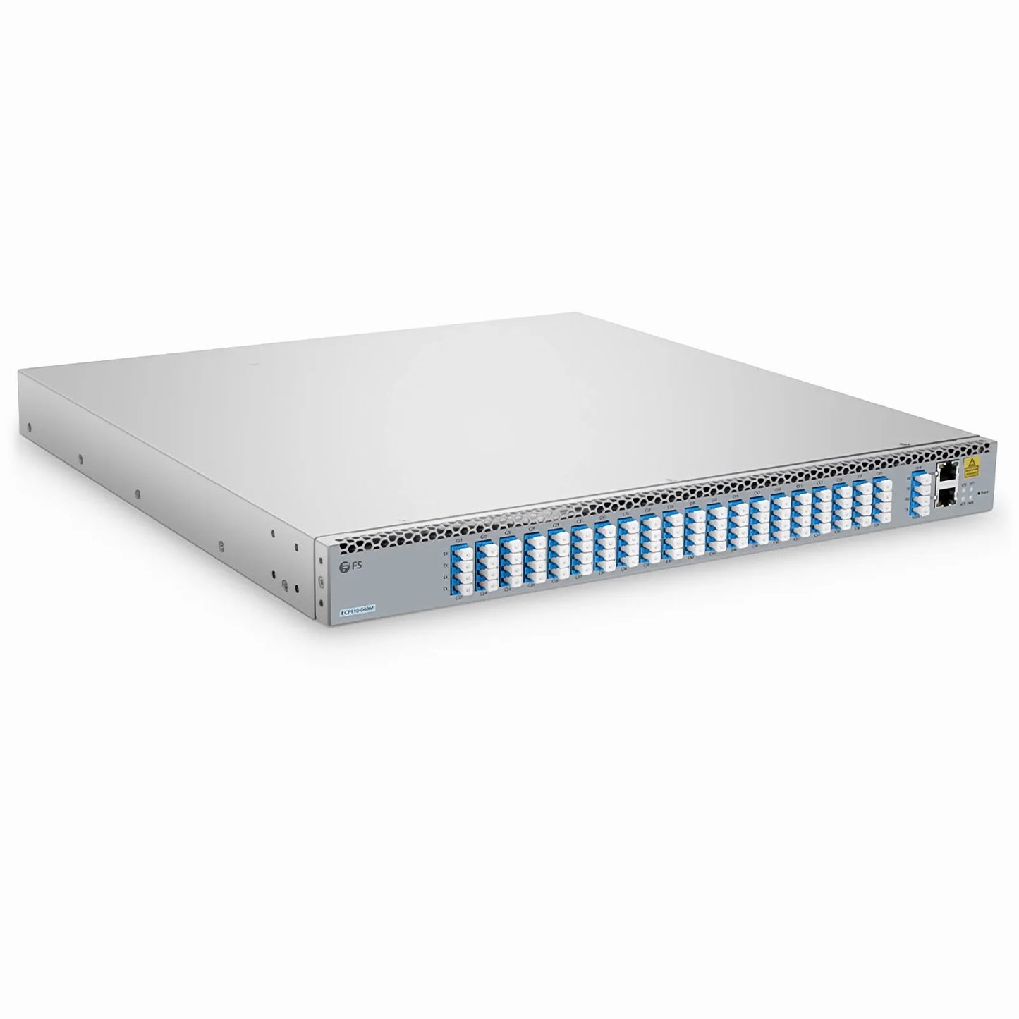 DCP910-D40M, 40 Channel 100G DWDM PAM4 Active Multiplexer, C21-C60, 20 x 100G LC/UPC, Duplex, with Monitor Port, 1U Rack Mount, 0-80km