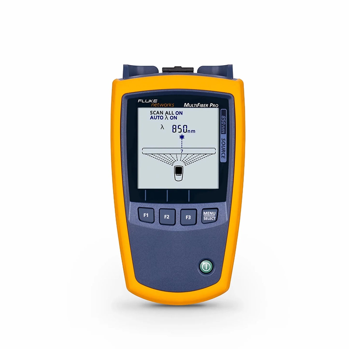 Fluke Networks Handheld Fiber Optical Light Source (850nm) with MTP®/MPO-12 Female UPC Connector