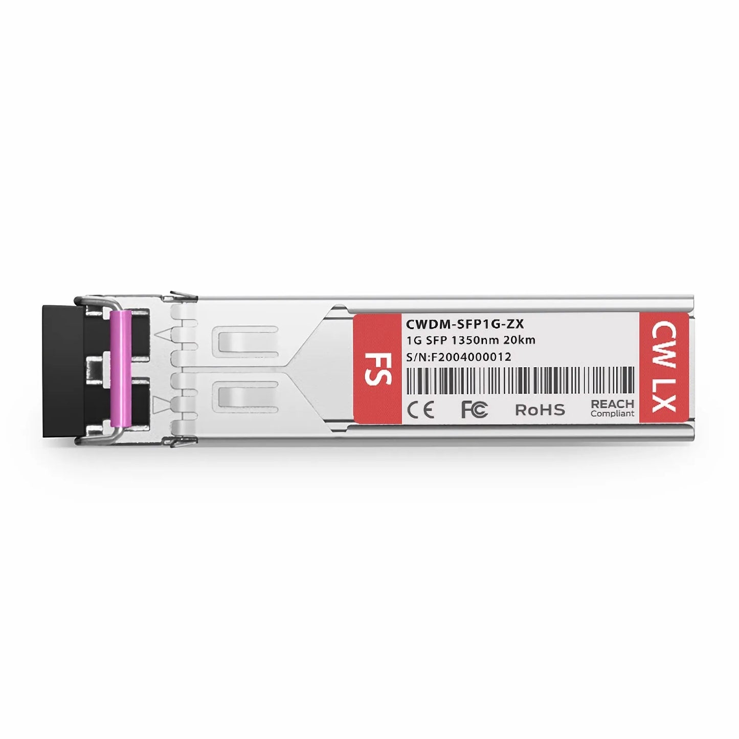 Cisco CWDM-SFP-1350-20 Compatible SFP 1000BASE-CWDM 1350nm 20km DOM Duplex LC/UPC SMF Optical Transceiver Module for Transmission