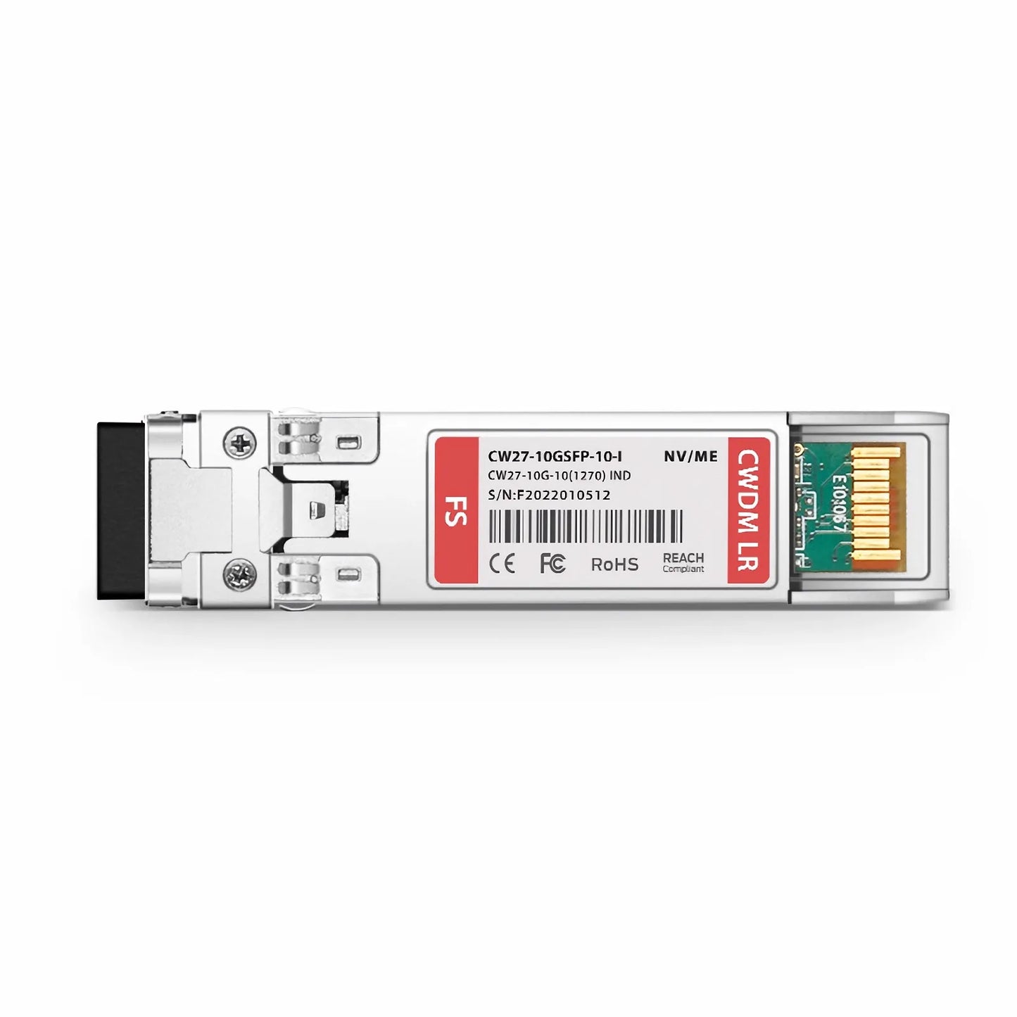 NVIDIA/Mellanox Compatible SFP+ 10G CWDM 1270nm 10km DOM Duplex LC/UPC SMF Optical Transceiver Module for Transmission (Industrial)