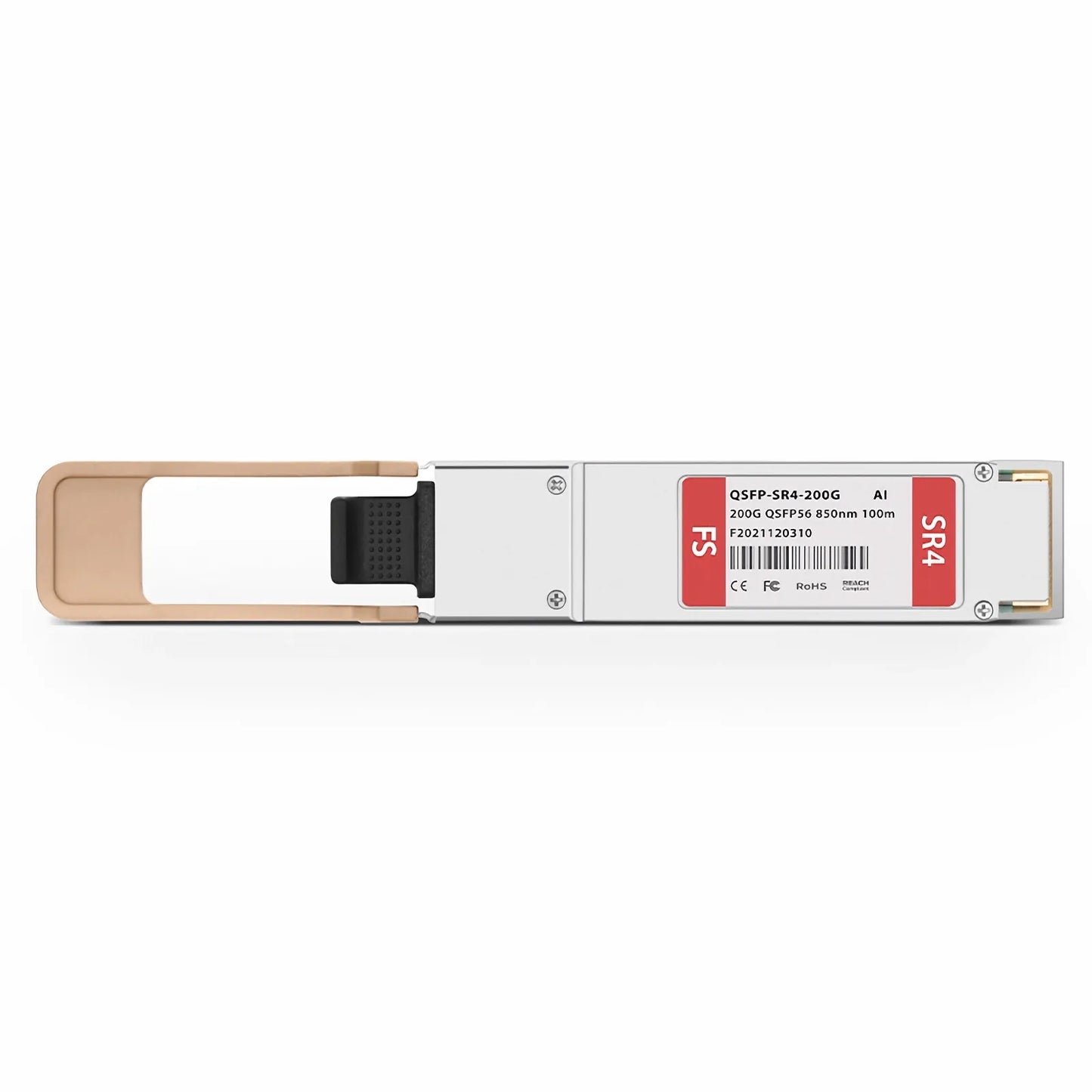 Arista Networks Compatible 200GBASE-SR4 QSFP56 4 x 50G PAM4 850nm 100m DOM MPO-12/UPC MMF Optical Transceiver Module