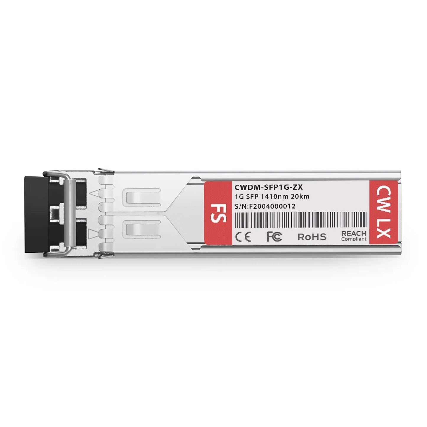 Cisco CWDM-SFP-1410-20 Compatible SFP 1000BASE-CWDM 1410nm 20km DOM Duplex LC/UPC SMF Optical Transceiver Module for Transmission