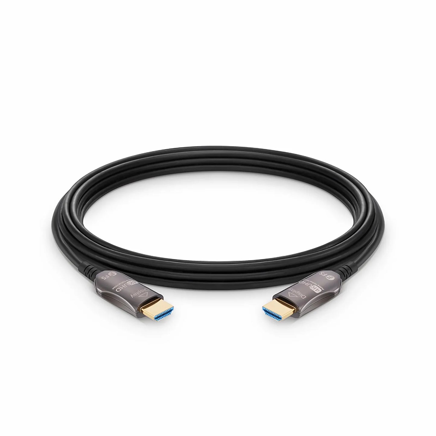 50ft (15m) 4K 60Hz PVC High Speed HDMI® Fiber Active Optical Cable (AOC) with Ethernet In Wall CL3 Rated