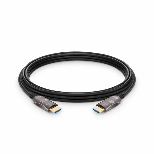 25ft (7.6m) 4K 60Hz PVC High Speed HDMI® Fiber Active Optical Cable (AOC) with Ethernet In Wall CL3 Rated