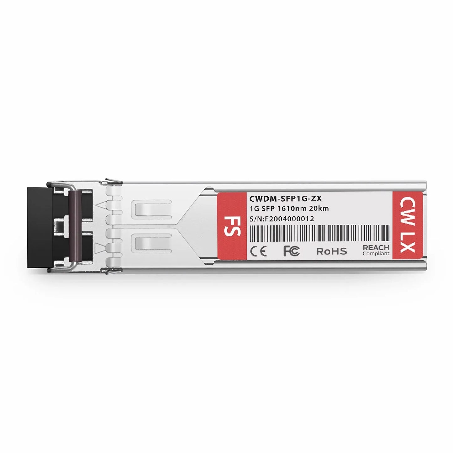 Cisco CWDM-SFP-1610-20 Compatible SFP 1000BASE-CWDM 1610nm 20km DOM Duplex LC/UPC SMF Optical Transceiver Module for Transmission