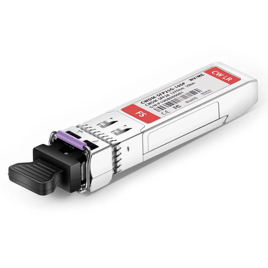 NVIDIA/Mellanox Compatible SFP28 25G CWDM 1270nm 10km DOM Duplex LC/UPC SMF Optical Transceiver Module for Transmission