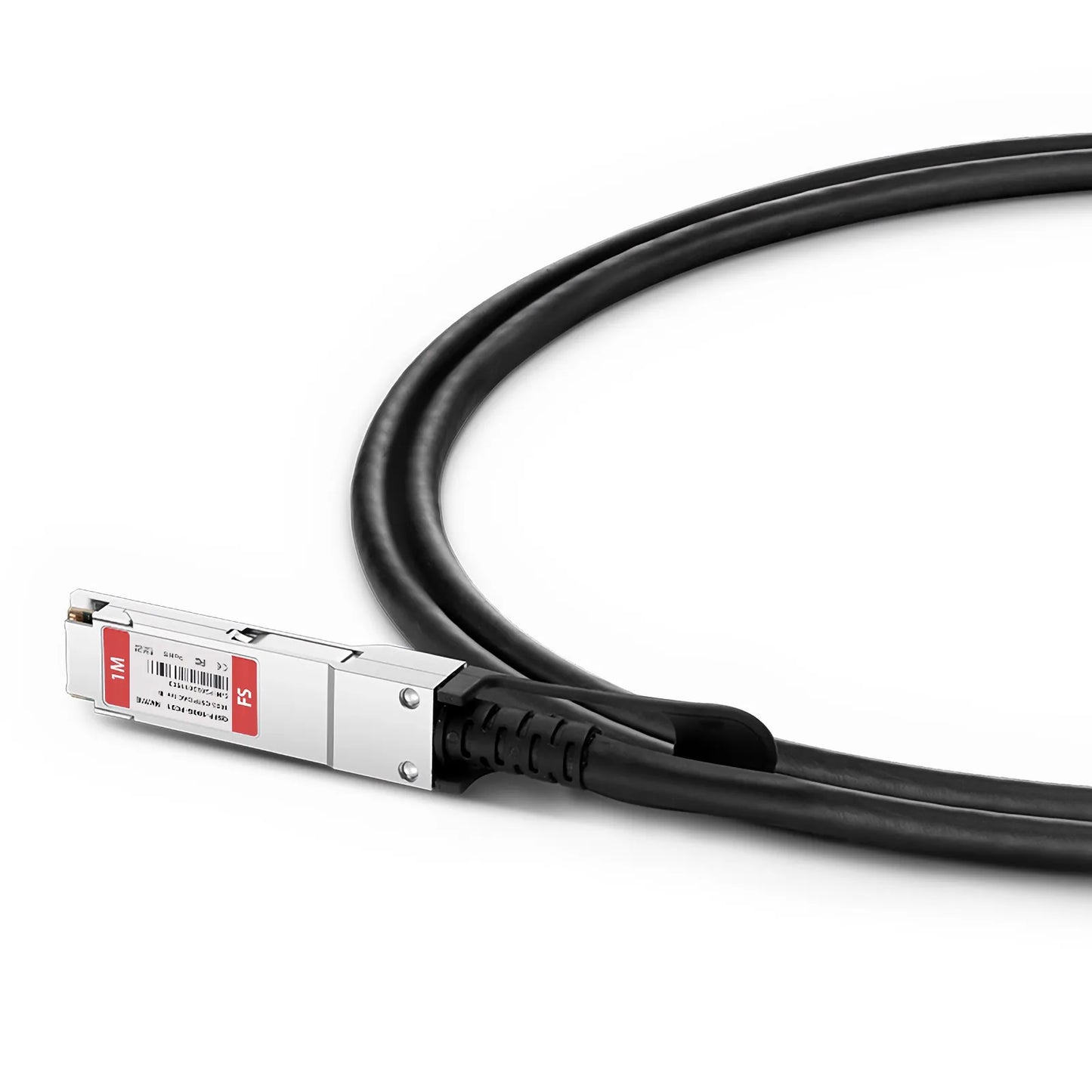 1m (3ft) NVIDIA/Mellanox MCP1600-E001E30 Compatible 100G QSFP28 4 x 25G NRZ Infiniband EDR Passive Direct Attach Copper Twinax Cable for Switch- IB 2 Switches and ConnectX-5 HCA