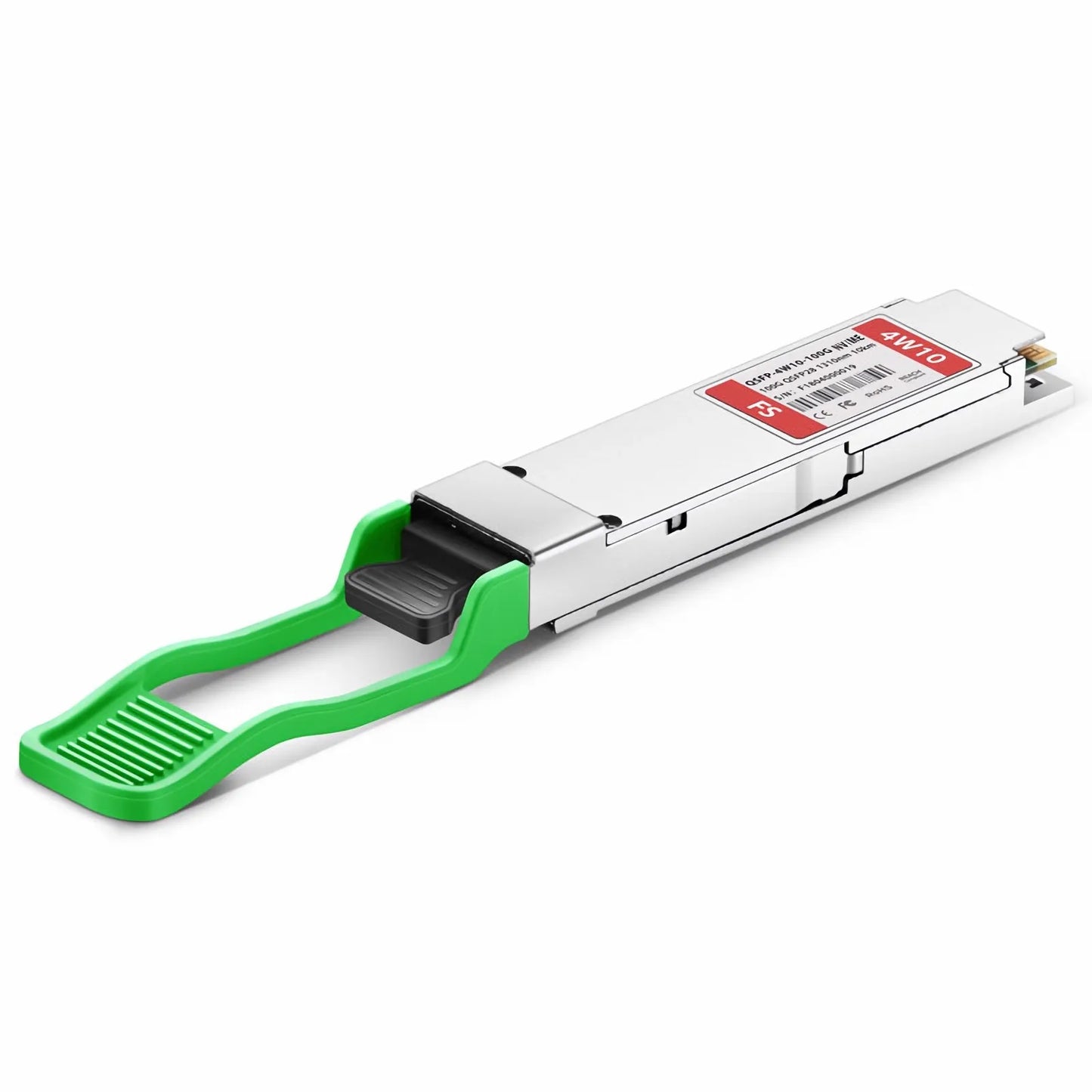 NVIDIA/Mellanox Compatible 100GBASE-4W10 QSFP28 4 x 25G NRZ 1310nm 10km DOM Duplex LC/UPC SMF Ethernet Optical Transceiver Module
