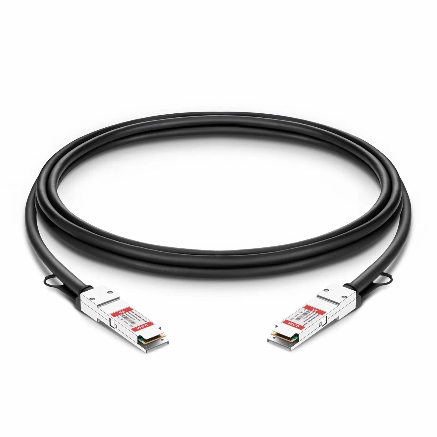 0.5m (2ft) NVIDIA/Mellanox MCP1650-H00AE30 Compatible 200G QSFP56 4 x 50G PAM4 InfiniBand HDR Passive Direct Attach Copper Twinax Cable for Quantum Switches and ConnectX-6 HCA