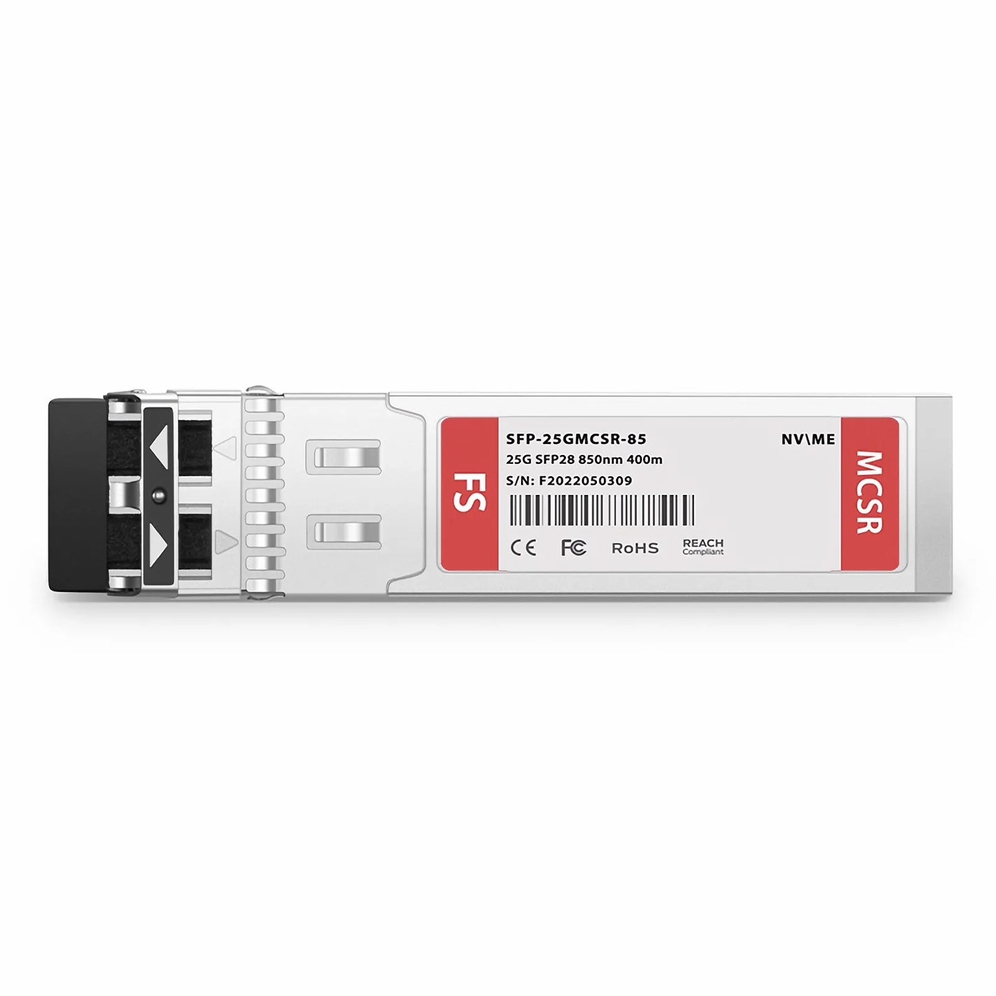 NVIDIA/Mellanox Compatible 10/25GBASE-CSR SFP28 Dual-rate 850nm 400m DOM Duplex LC/UPC MMF Ethernet Optical Transceiver Module