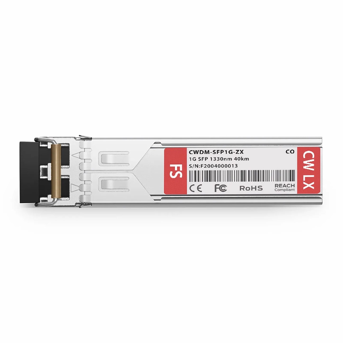 Cisco CWDM-SFP-1330 Compatible SFP 1000BASE-CWDM 1330nm 40km DOM Duplex LC/UPC SMF Optical Transceiver Module for Transmission