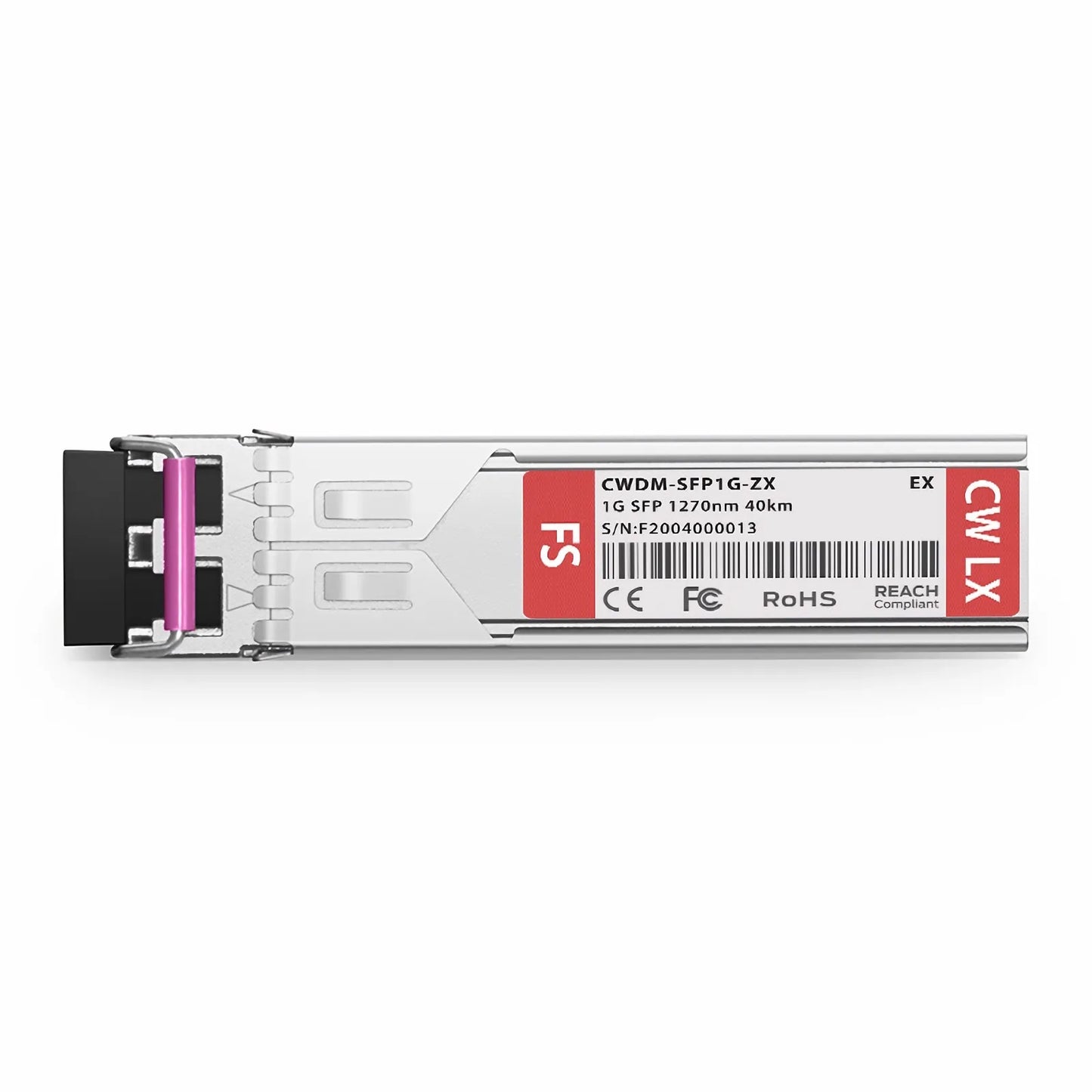 Extreme Networks CWDM-SFP-1270 Compatible SFP 1000BASE-CWDM 1270nm 40km DOM Duplex LC/UPC SMF Optical Transceiver Module for Transmission