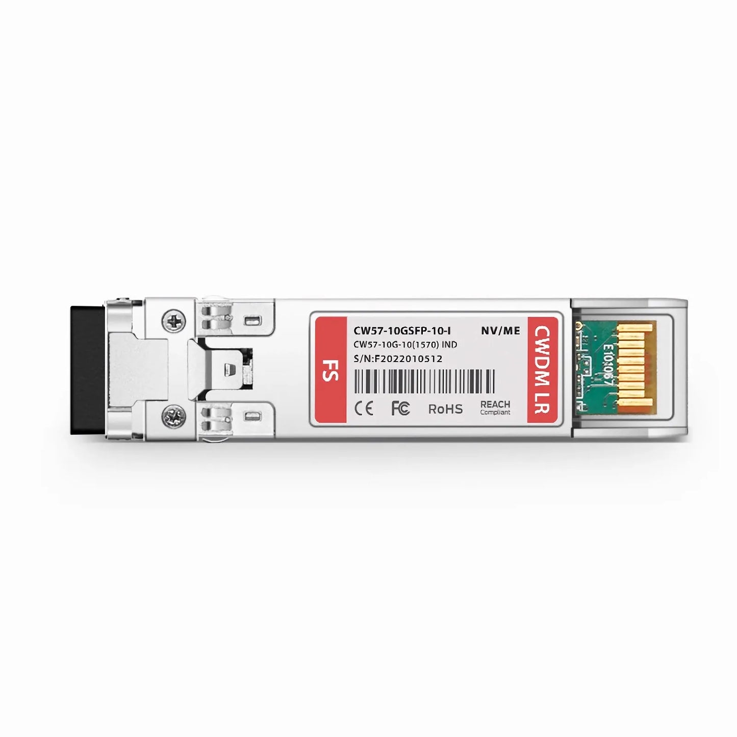 NVIDIA/Mellanox Compatible SFP+ 10G CWDM 1570nm 10km DOM Duplex LC/UPC SMF Optical Transceiver Module for Transmission (Industrial)