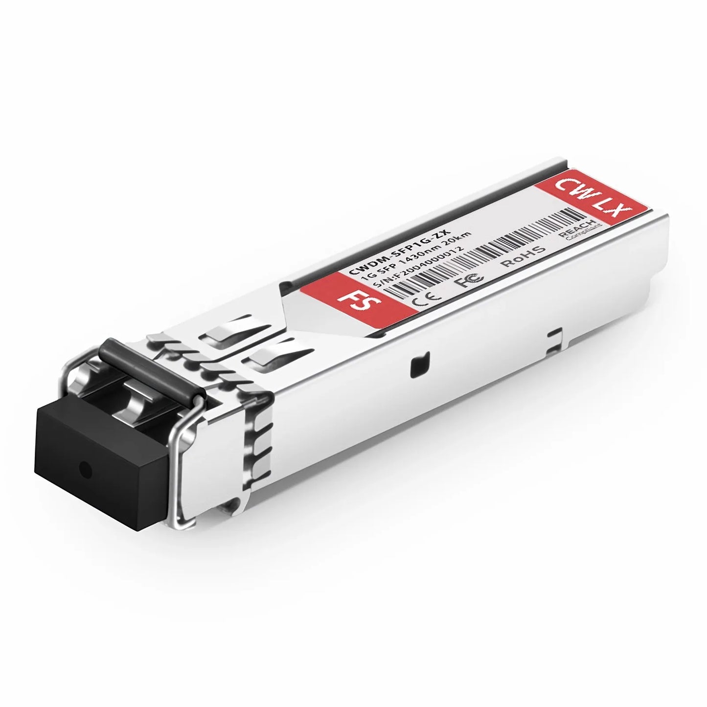 Cisco CWDM-SFP-1430-20 Compatible SFP 1000BASE-CWDM 1430nm 20km DOM Duplex LC/UPC SMF Optical Transceiver Module for Transmission