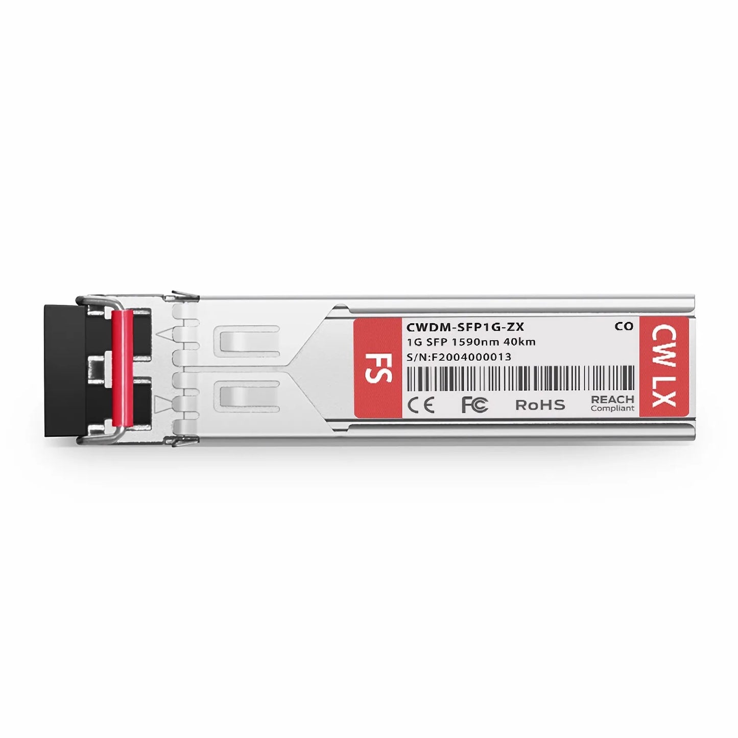 Cisco CWDM-SFP-1590 Compatible SFP 1000BASE-CWDM 1590nm 40km DOM Duplex LC/UPC SMF Optical Transceiver Module for Transmission