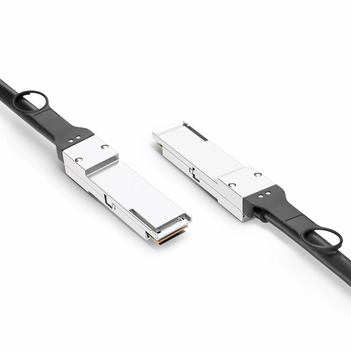 0.5m (2ft) NVIDIA/Mellanox MCP1650-V00AE30 Compatible 200G QSFP56 4 x 50G PAM4 Ethernet Passive Direct Attach Copper Twinax Cable for DGX Spark Dual-System Interconnect