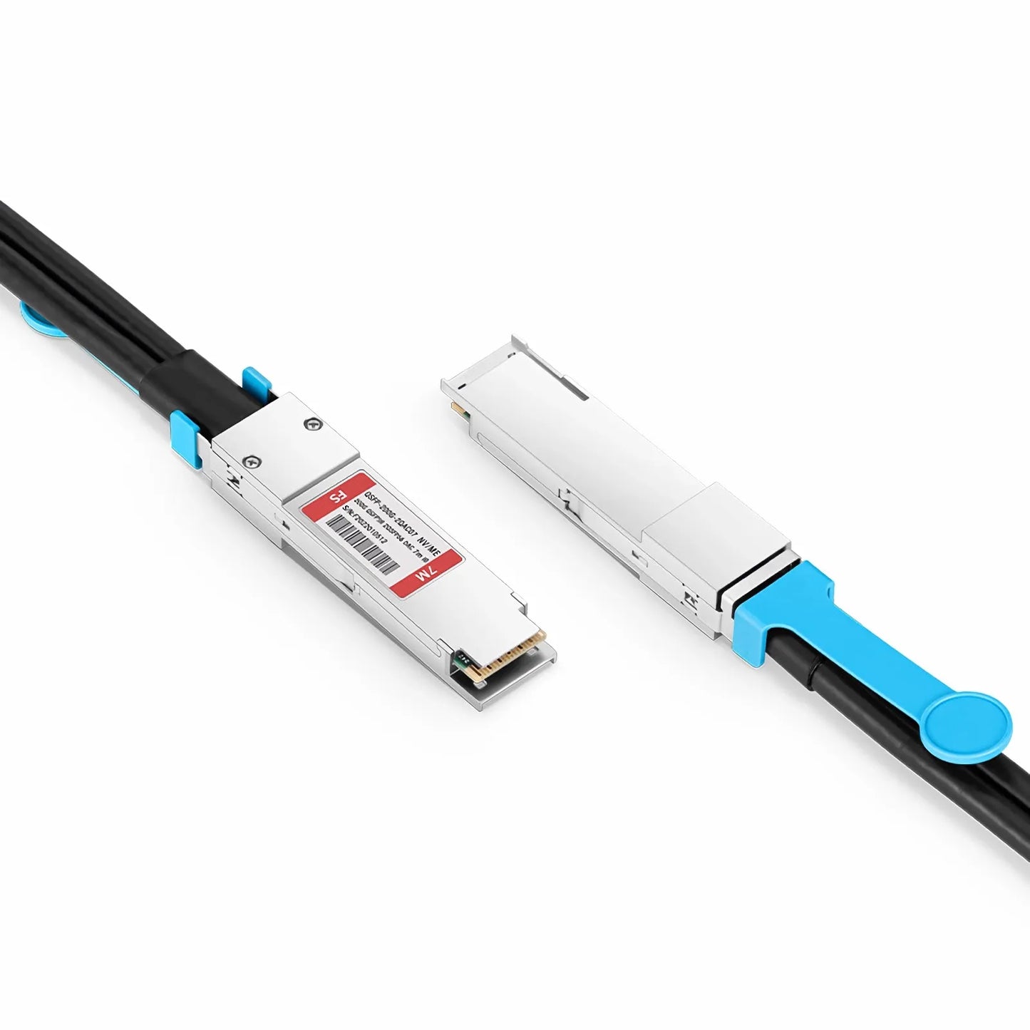 7m (23ft) NVIDIA/Mellanox MCA7J50-H007R Compatible 200G QSFP56 4 x 50G PAM4 to 2 x 100G QSFP56 2 x 50G PAM4 InfiniBand HDR Active Direct Attach Copper Breakout Cable for Quantum Switches and ConnectX-6 HCA