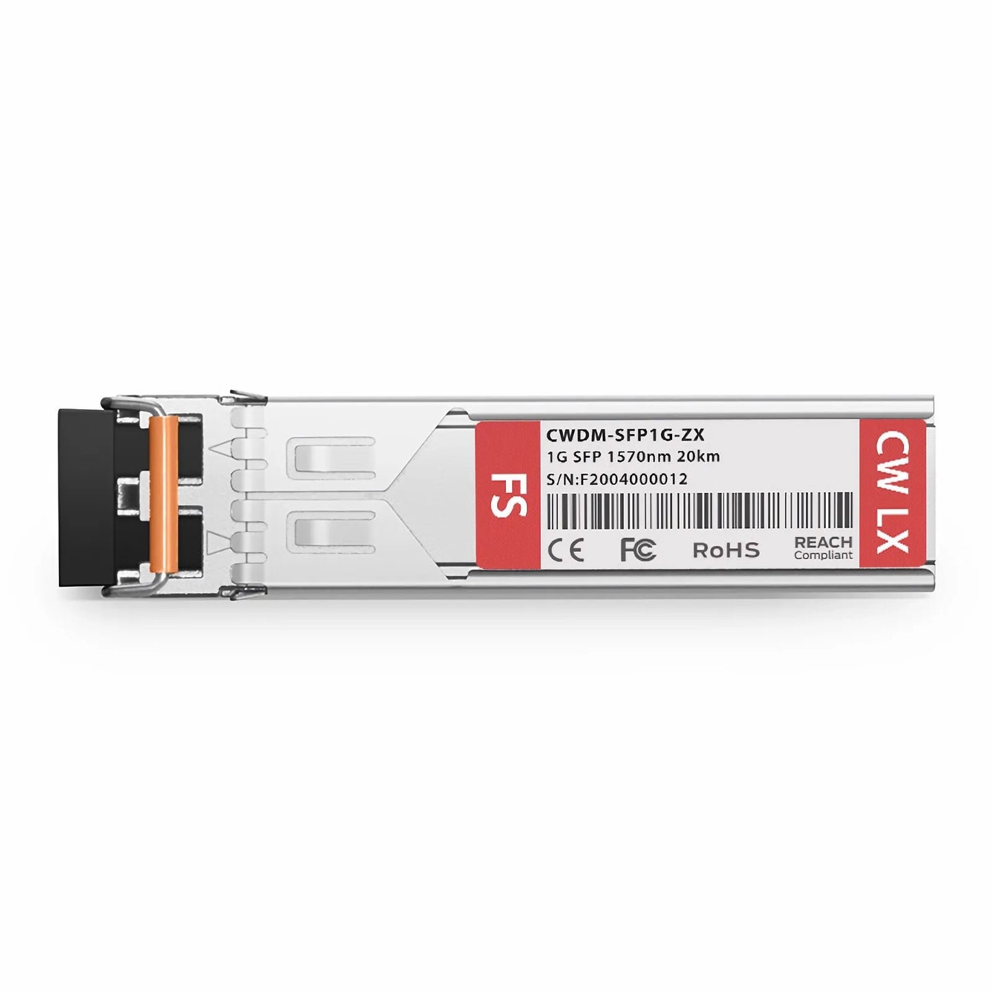 Cisco CWDM-SFP-1570-20 Compatible SFP 1000BASE-CWDM 1570nm 20km DOM Duplex LC/UPC SMF Optical Transceiver Module for Transmission