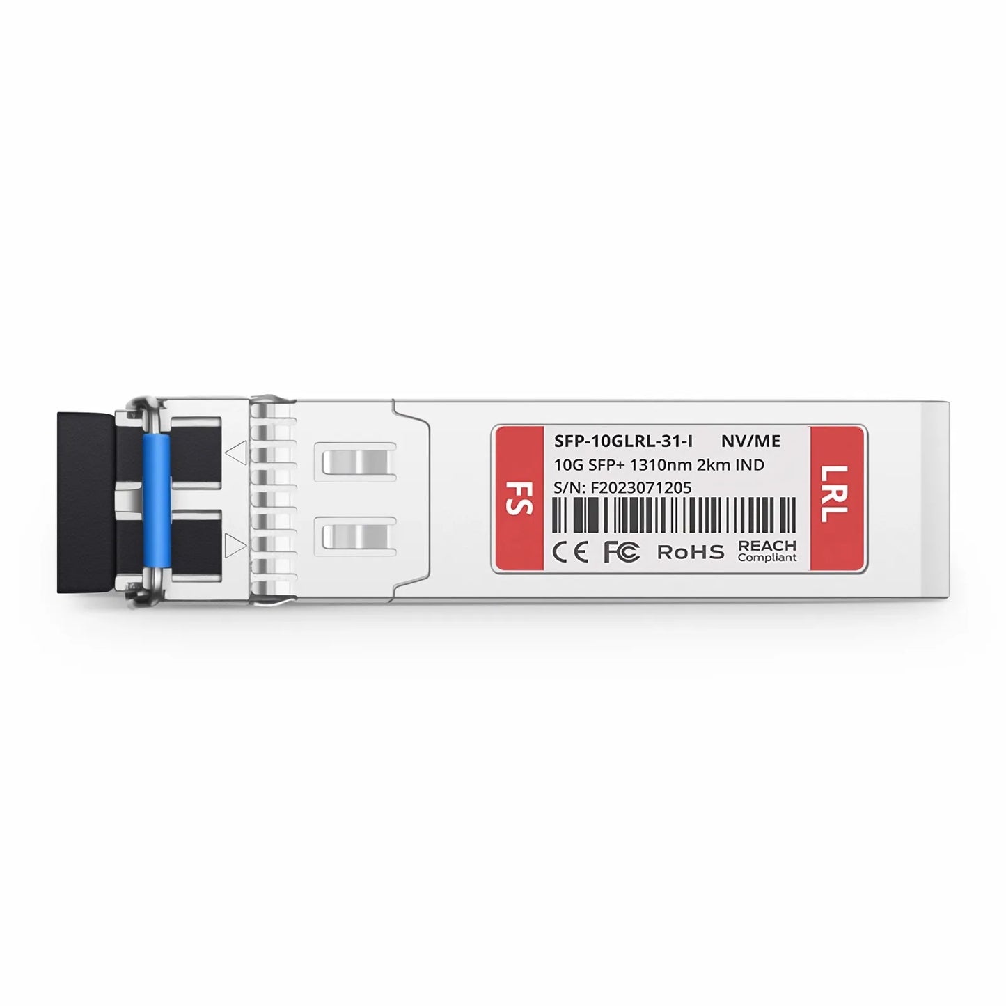 NVIDIA/Mellanox Compatible 10GBASE-LRL SFP+ 1310nm 2km DOM Duplex LC/UPC SMF Ethernet Optical Transceiver Module (Industrial)