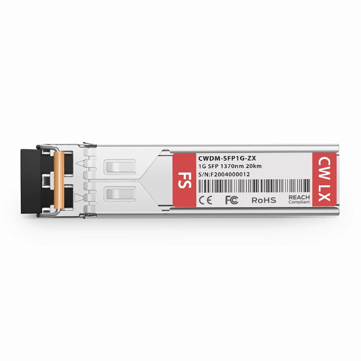Cisco CWDM-SFP-1370-20 Compatible SFP 1000BASE-CWDM 1370nm 20km DOM Duplex LC/UPC SMF Optical Transceiver Module for Transmission