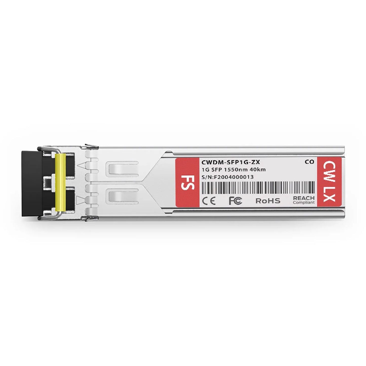 Cisco CWDM-SFP-1550 Compatible SFP 1000BASE-CWDM 1550nm 40km DOM Duplex LC/UPC SMF Optical Transceiver Module for Transmission