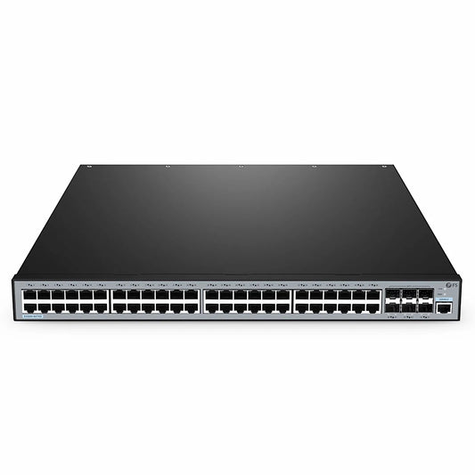 S5500-48T6S, 48-Port Gigabit Ethernet L3 Switch, 48 x Gigabit RJ45, with 6 x 10Gb SFP+ Uplinks, Support Stacking