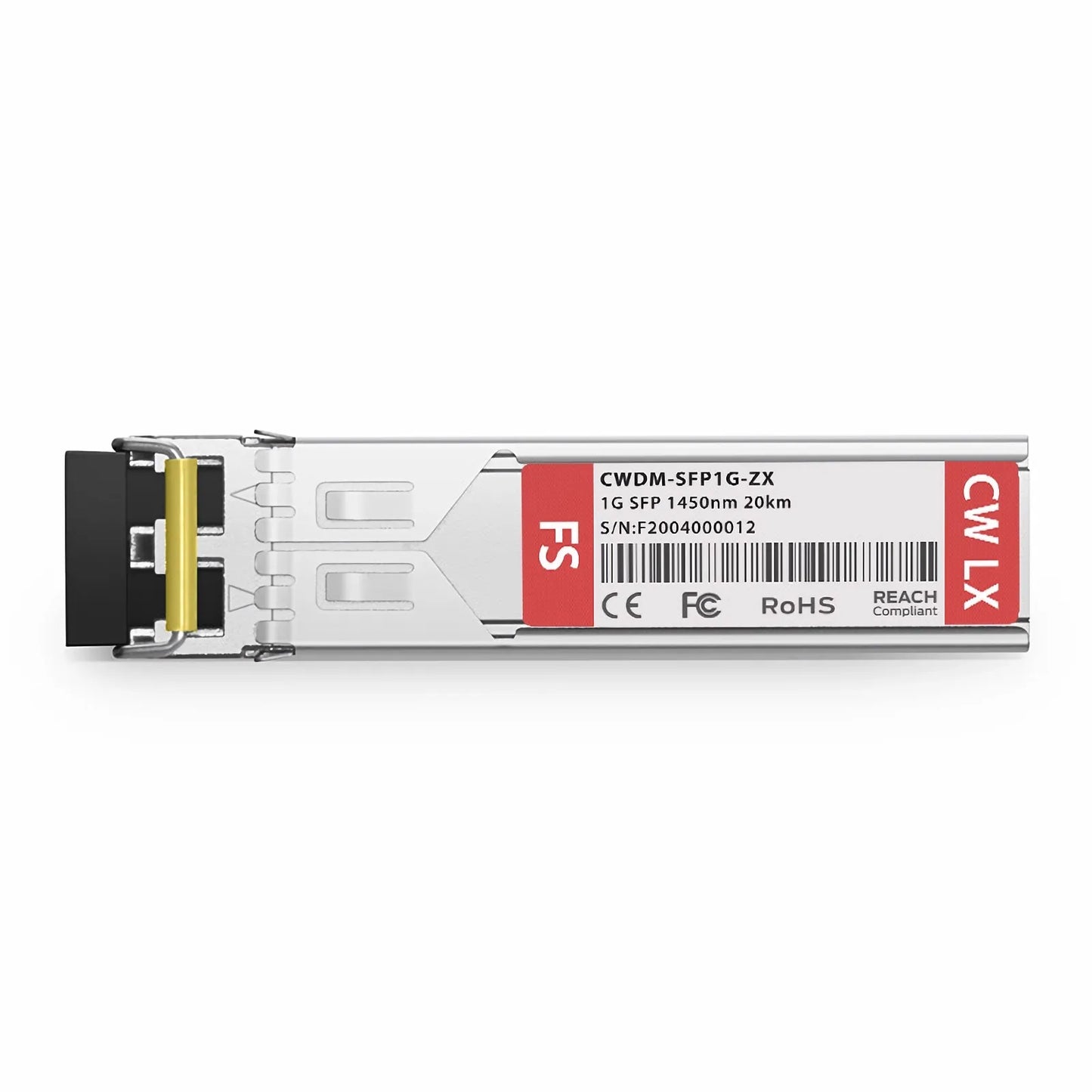 Cisco CWDM-SFP-1450-20 Compatible SFP 1000BASE-CWDM 1450nm 20km DOM Duplex LC/UPC SMF Optical Transceiver Module for Transmission