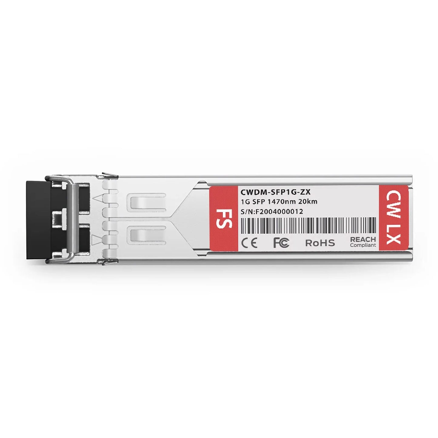 Cisco CWDM-SFP-1470-20 Compatible SFP 1000BASE-CWDM 1470nm 20km DOM Duplex LC/UPC SMF Optical Transceiver Module for Transmission