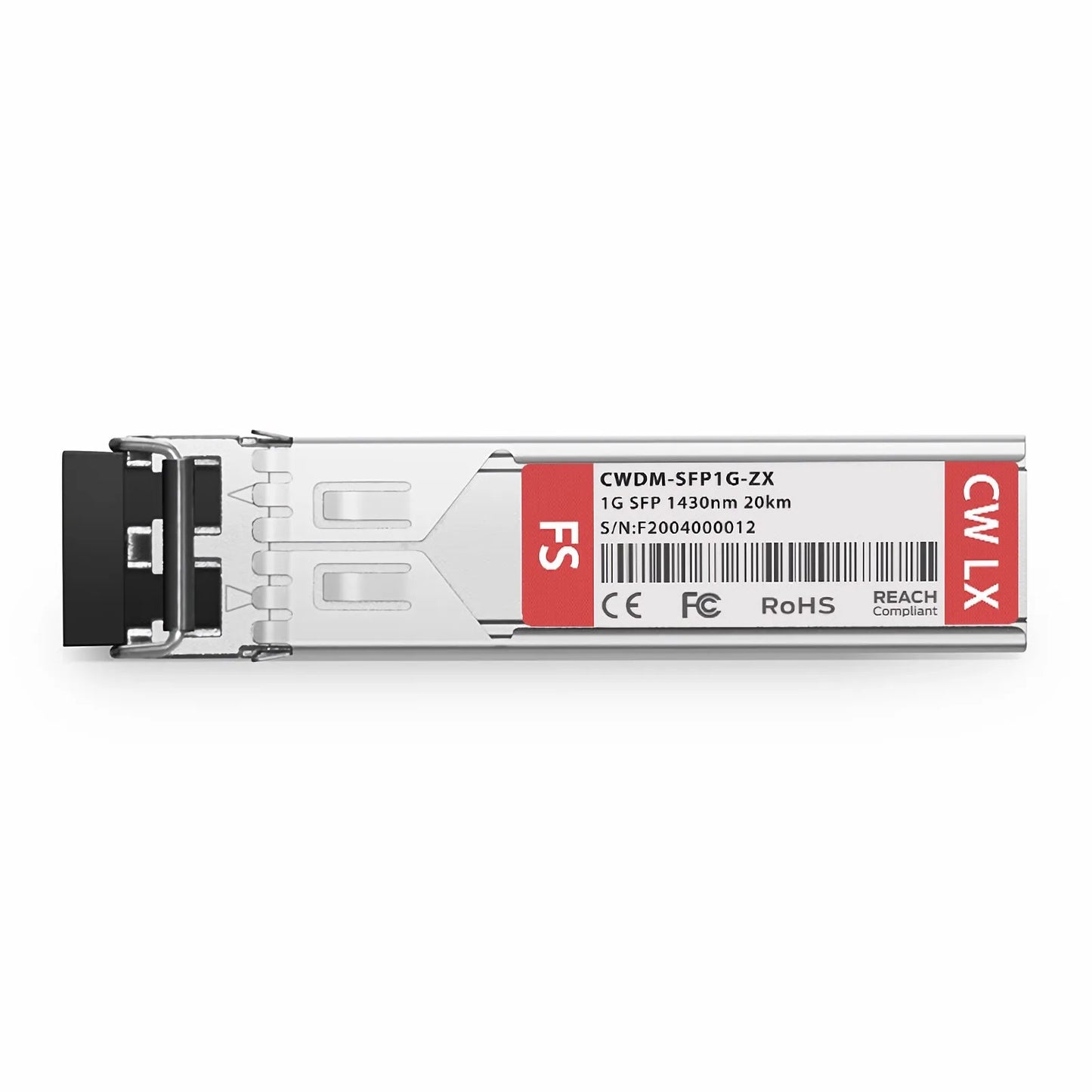 Cisco CWDM-SFP-1430-20 Compatible SFP 1000BASE-CWDM 1430nm 20km DOM Duplex LC/UPC SMF Optical Transceiver Module for Transmission