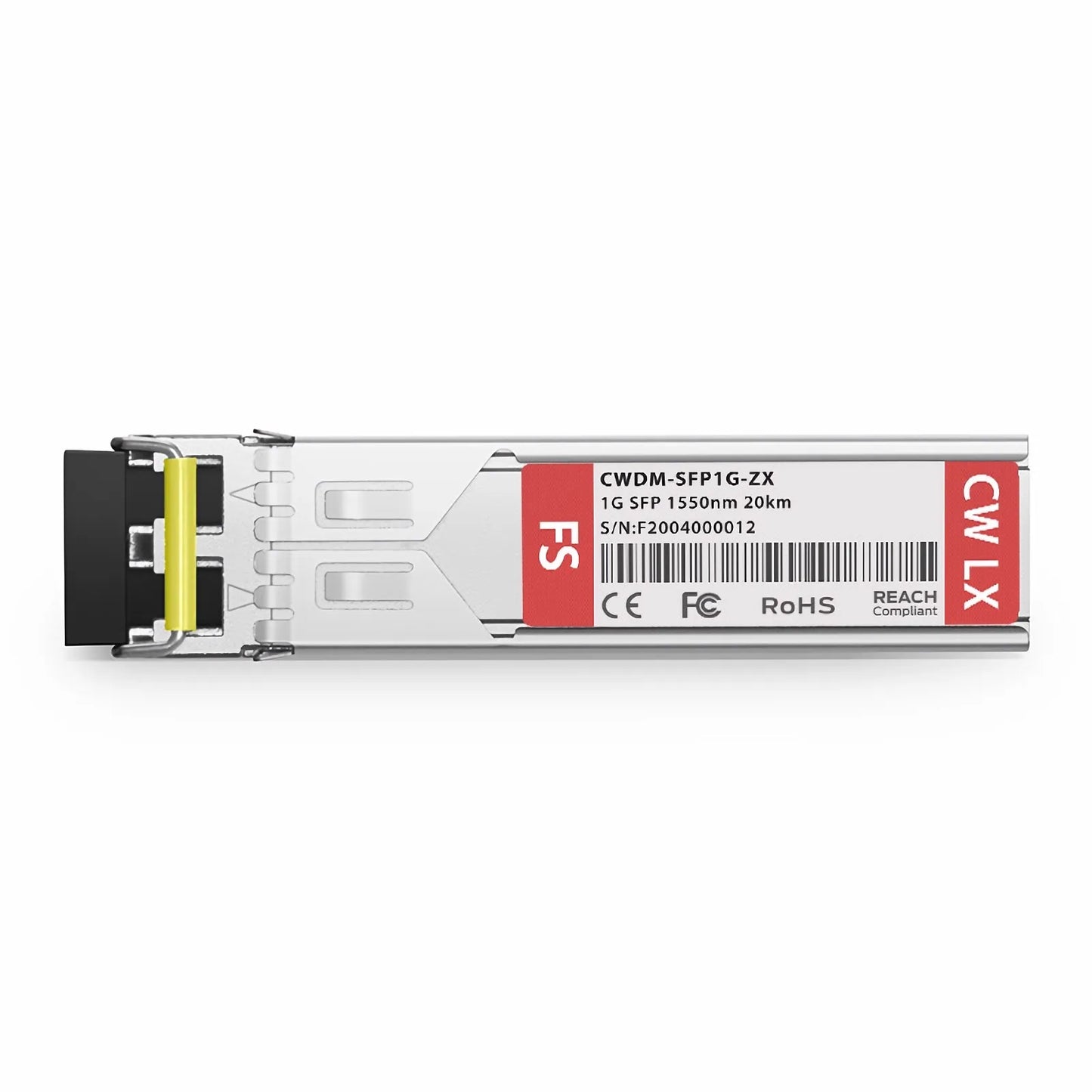 Cisco CWDM-SFP-1550-20 Compatible SFP 1000BASE-CWDM 1550nm 20km DOM Duplex LC/UPC SMF Optical Transceiver Module for Transmission