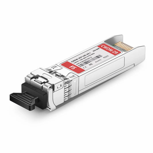 NVIDIA/Mellanox Compatible SFP+ 10G CWDM 1470nm 80km DOM Duplex LC/UPC SMF Optical Transceiver Module for Transmission (Industrial)