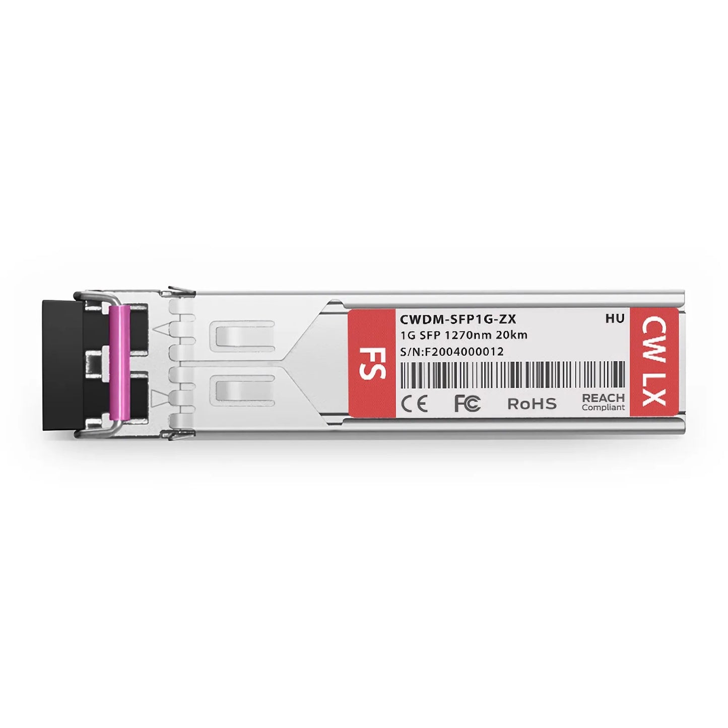 HW 0231A2-1270 Compatible SFP 1000BASE-CWDM 1270nm 20km DOM Duplex LC/UPC SMF Optical Transceiver Module for Transmission