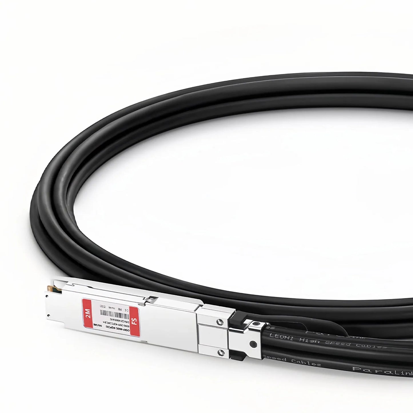 2m (7ft) NVIDIA/Mellanox MCP7Y40-N002 Compatible 800G Twin-port OSFP 8 x 100G PAM4 Finned Top to 4 x 200G QSFP112 2 x 100G PAM4 Ethernet Passive Direct Attach Copper Breakout Cable