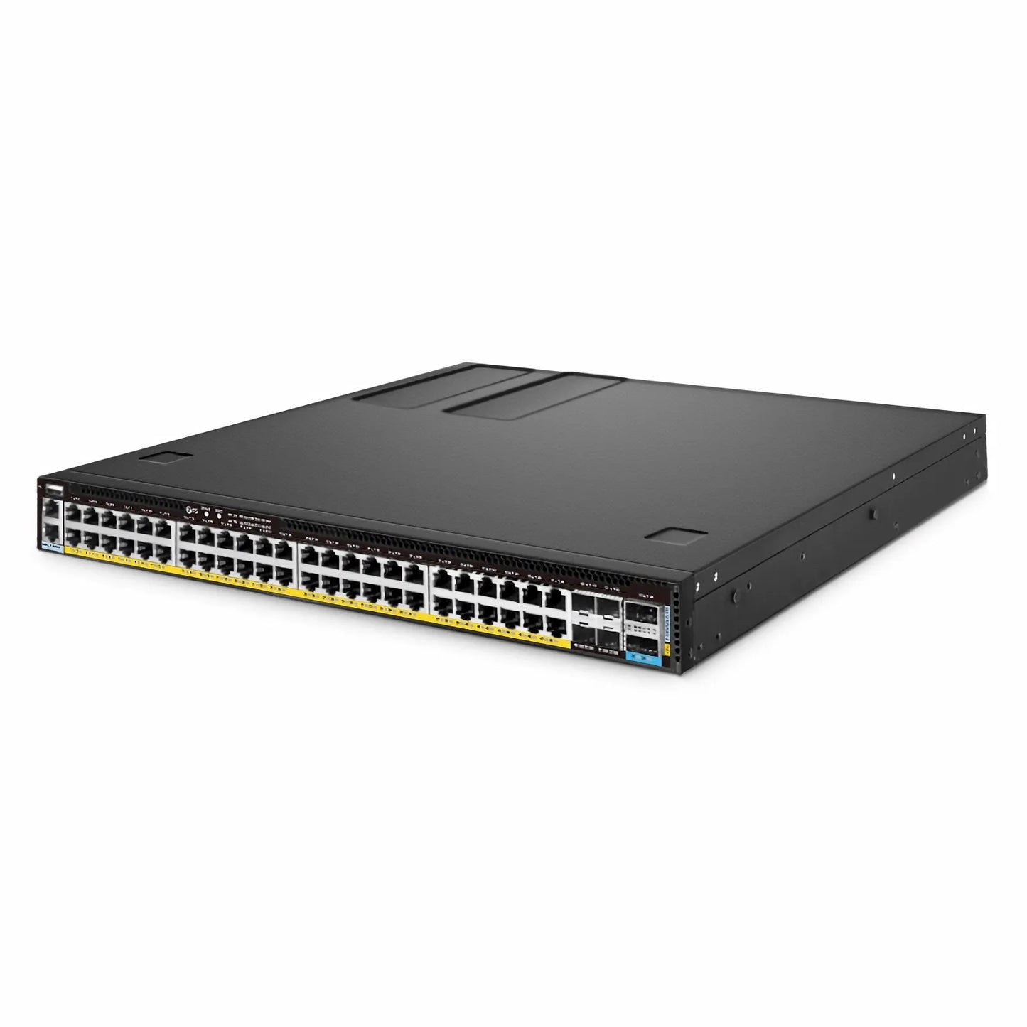 S5870-48MX6BC-U, 48-Port Ethernet L3 PoE++ Switch, 36 x 2.5Gb PoE++ Ports, 12 x 10Gb PoE++ Ports @2100W, with 4 x 25Gb SFP28 and 2 x 100Gb QSFP28 Uplinks, PicOS®, Support EVPN-VXLAN, MLAG & Perpetual PoE, Broadcom Chip