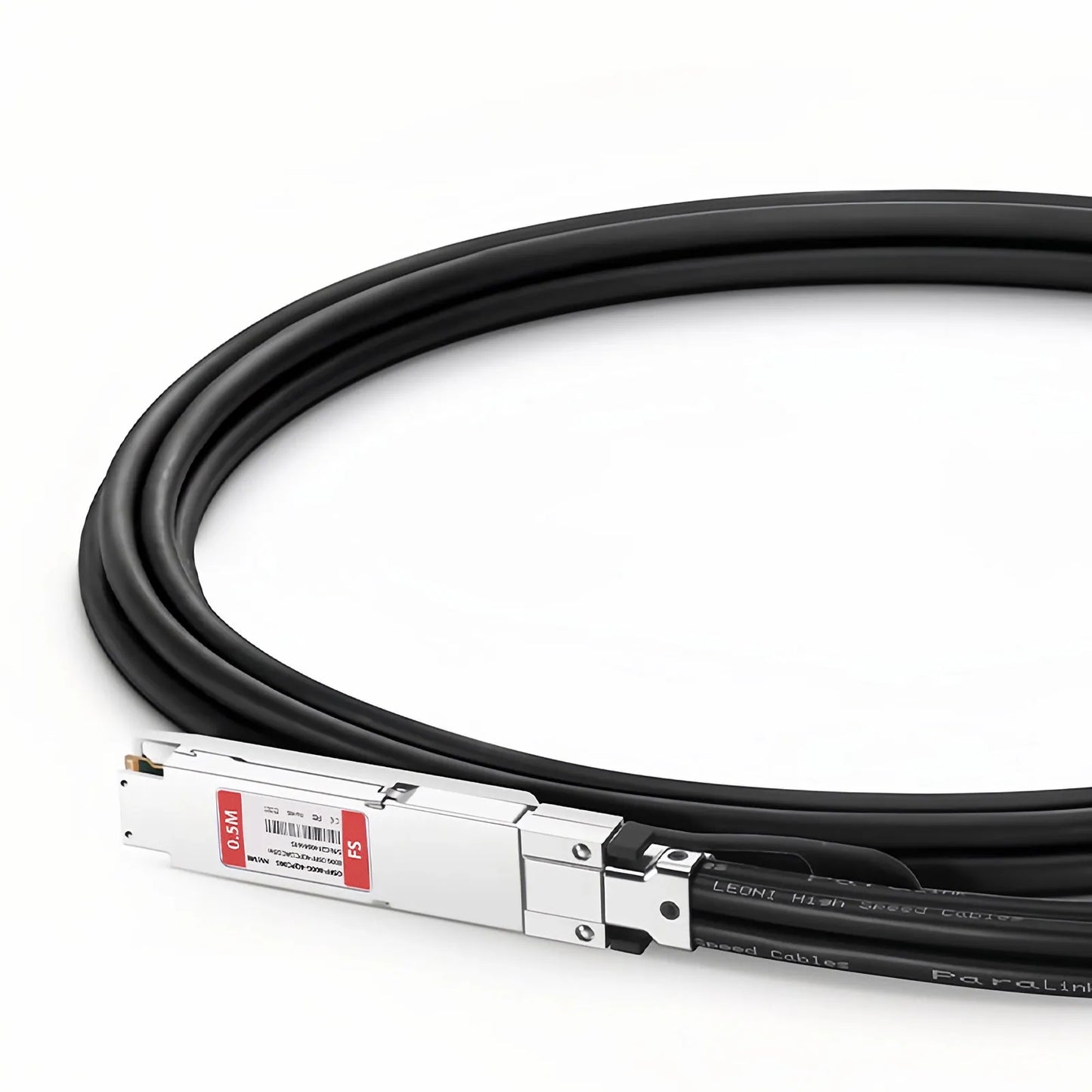 0.5m (2ft) NVIDIA/Mellanox MCP7Y40-N00A Compatible 800G Twin-port OSFP 8 x 100G PAM4 Finned Top to 4 x 200G QSFP112 2 x 100G PAM4 Ethernet Passive Direct Attach Copper Breakout Cable