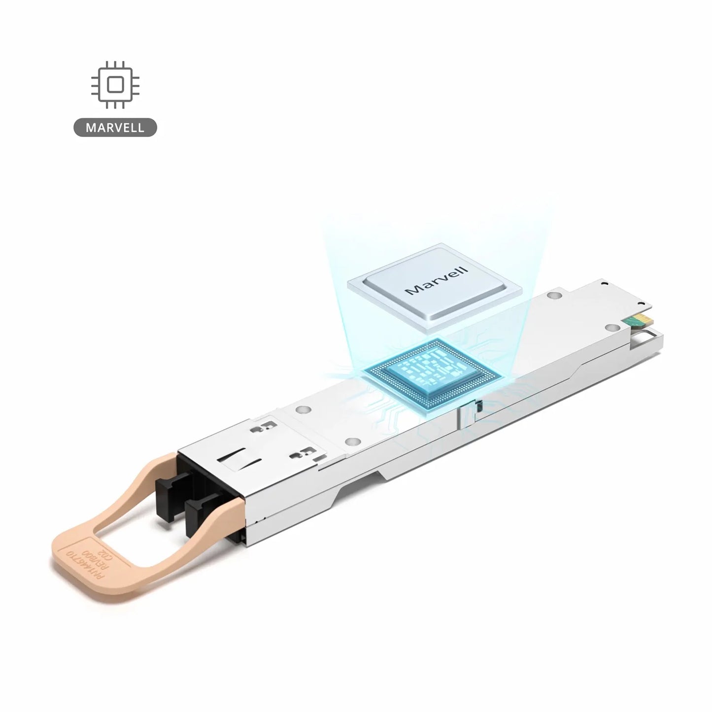 NVIDIA/Mellanox MMA4Z00-NS Compatible 800GBASE 2xSR4/SR8 OSFP Finned Top 8 x 100G PAM4 850nm 50m DOM Dual MPO-12/APC MMF InfiniBand NDR Optical Transceiver Module for Quantum-2 Switches