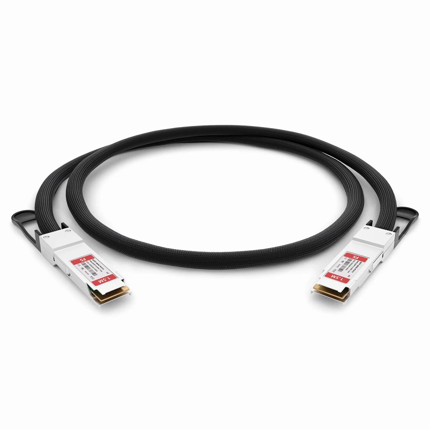 1.5m (5ft) Generic Compatible 400G QSFP112 4 x 100G PAM4 Passive Direct Attach Copper Twinax Cable