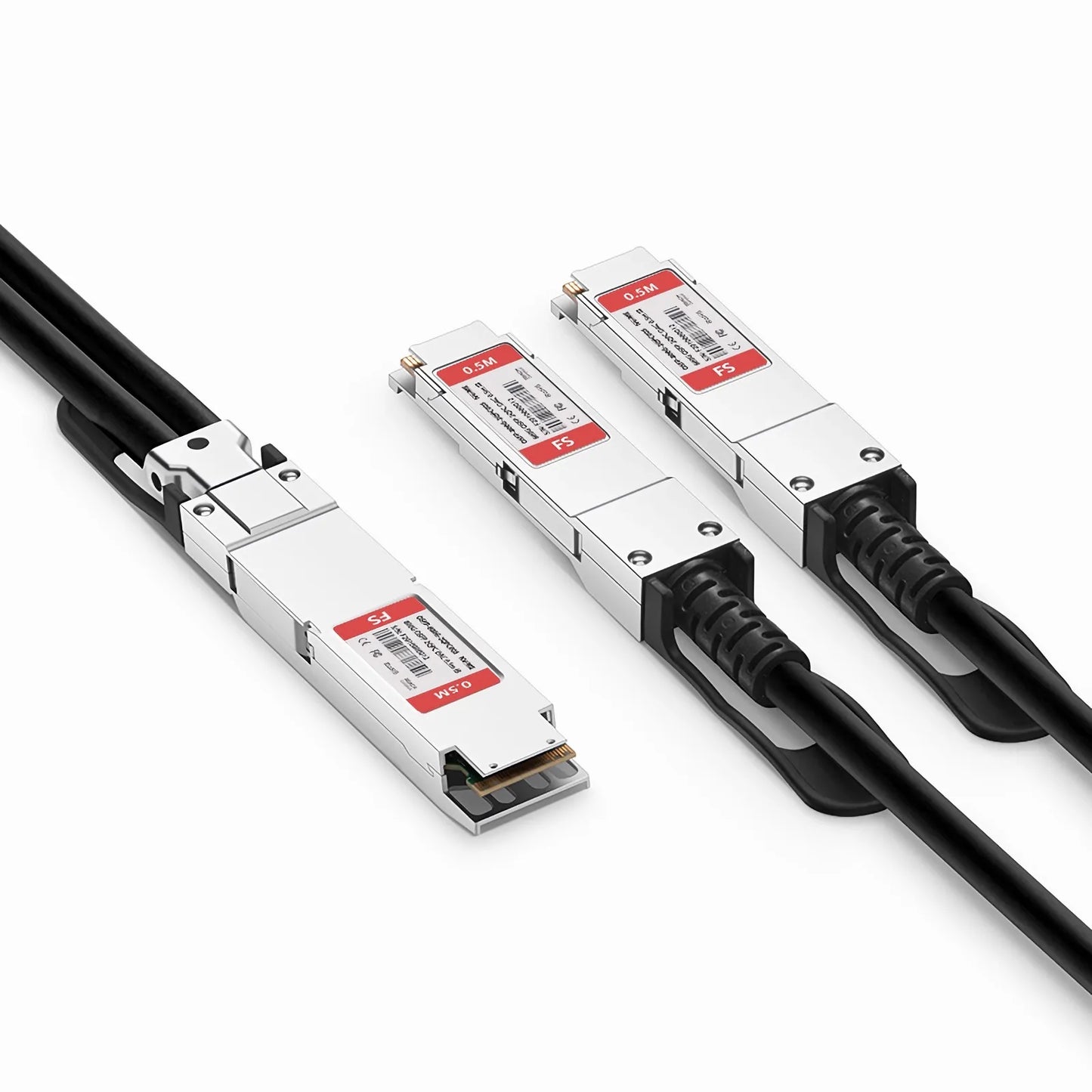 0.5m (2ft) NVIDIA/Mellanox MCP7Y10-N00A Compatible 800G OSFP 8 x 100G PAM4 Finned Top to 2 x 400G QSFP112 4 x 100G PAM4 InfiniBand NDR Passive Direct Attach Copper Breakout Cable for Quantum-2 Switches and ConnectX-7 HCA
