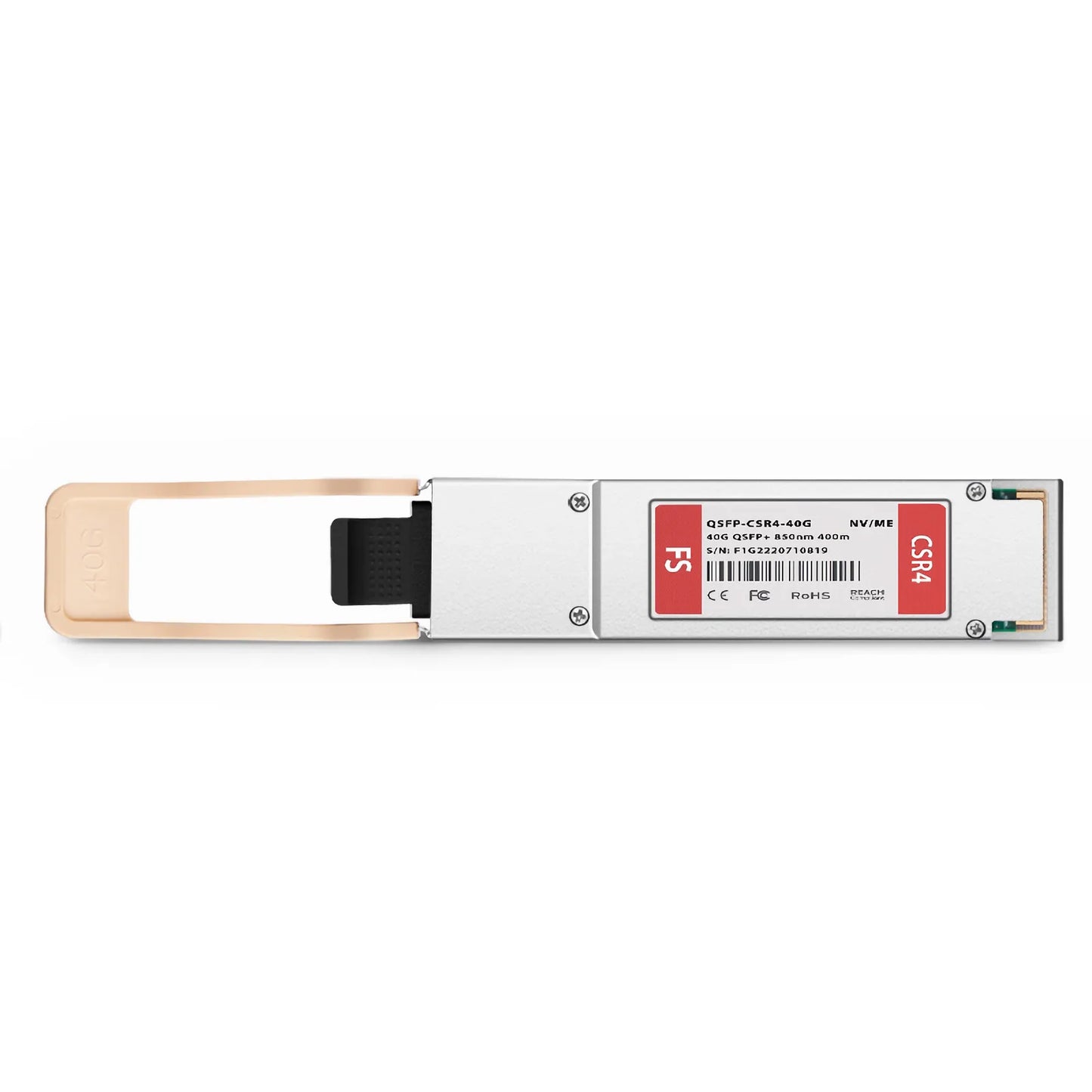 NVIDIA/Mellanox MC2210411-SR4E Compatible 40GBASE-CSR4 QSFP+ 850nm 400m DOM MPO-12/UPC MMF InfiniBand FDR10 Optical Transceiver Module for Switch-IB 2 Switches and ConnectX-5 HCA